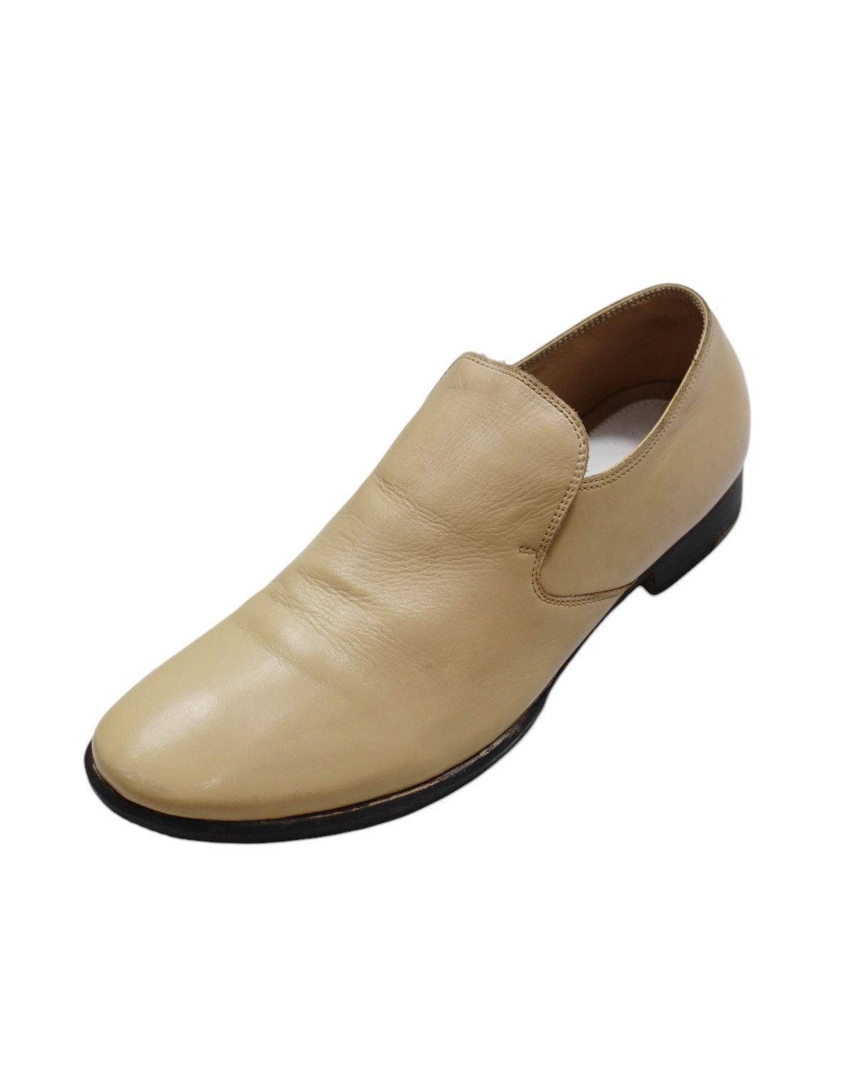 H&M × Maison Margiela RE-EDITION AW2005-2006 MAISON MARGIELA X H&M TAN LEATHER Size US 8 / EU 41 - 1 Thumbnail