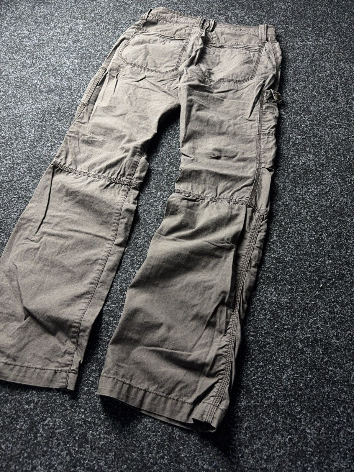 Japanese Brand Japanese 00s Y2K Women’s Aviator Cargo Pants Multi Pocket Size 28" / US 6 / IT 42 - 10 Thumbnail