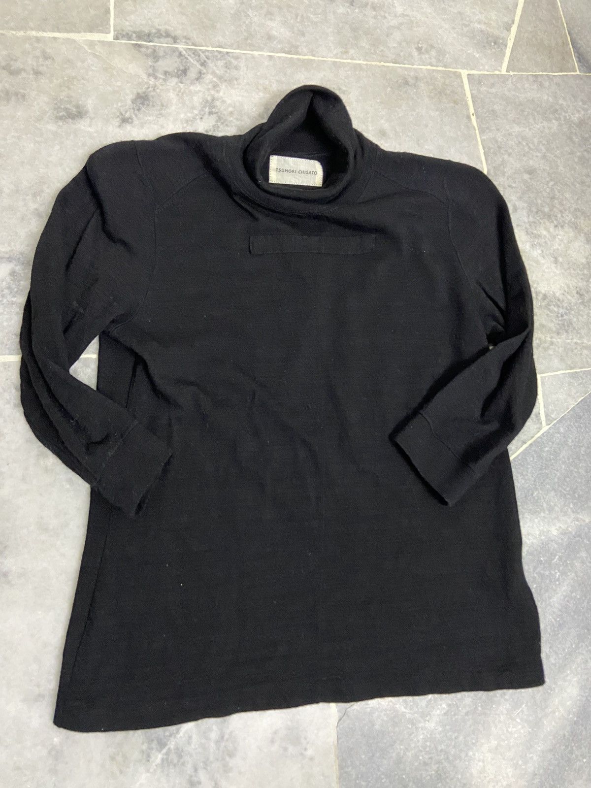 Issey Miyake Tsumori Chisato Turtleneck Black Size US S / EU 44-46 / 1 - 1 Thumbnail