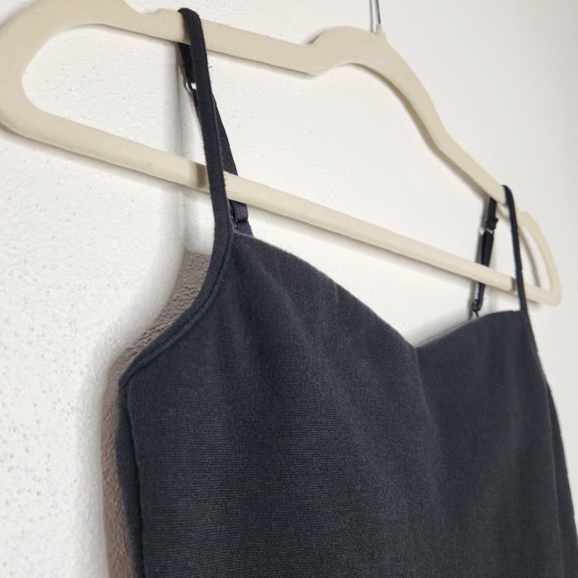 Energie VINTAGE Energie Tank Top Cami Medium Black Stretch Fairy Goth Emo 90s 00s Tank Womens M Black Energy Size M / US 6-8 / IT 42-44 - 3 Thumbnail