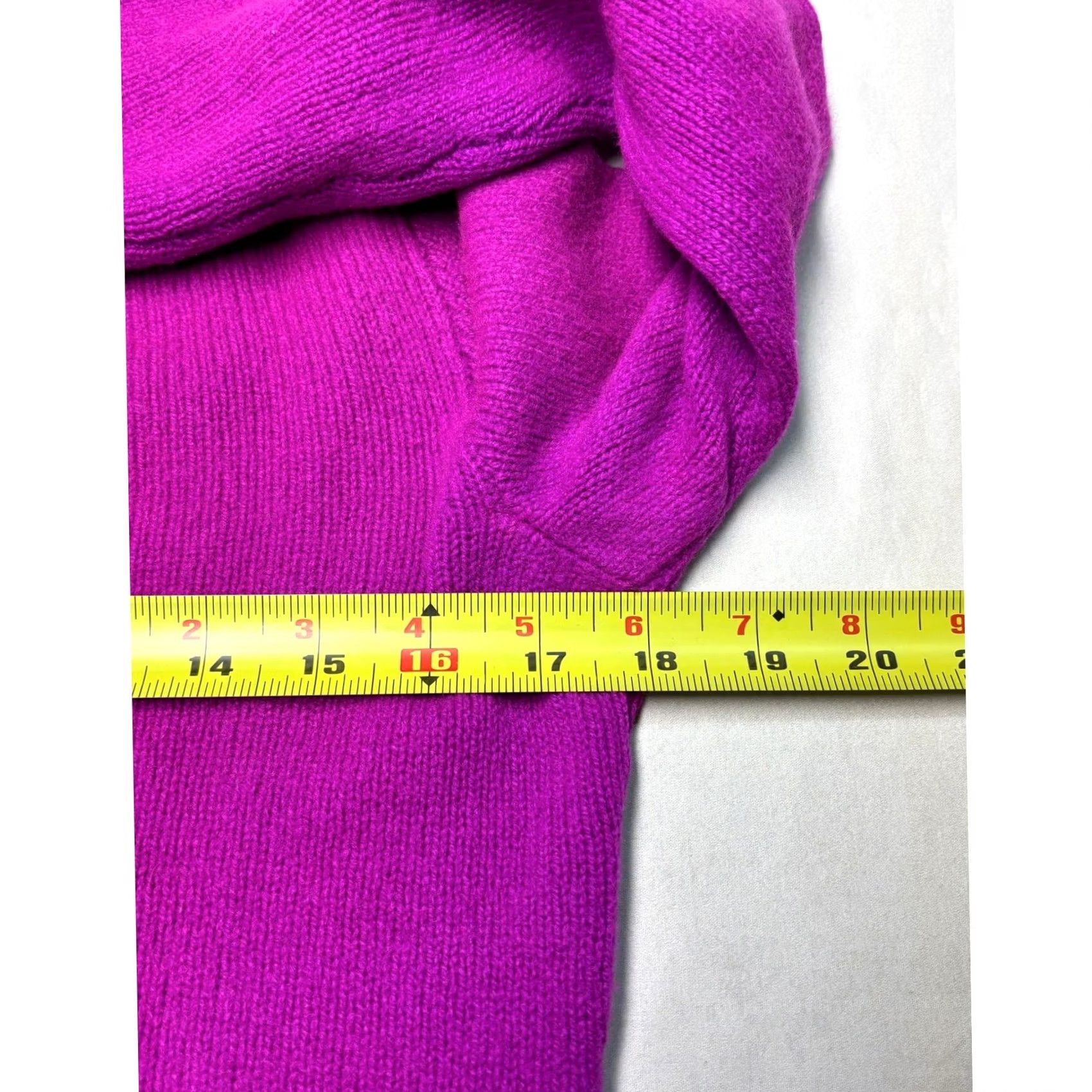 Polo Ralph Lauren Polo Ralph Lauren Sweater Womens S Pink Magenta Wool Cashmere Crewneck Size S / US 4 / IT 40 - 6 Thumbnail