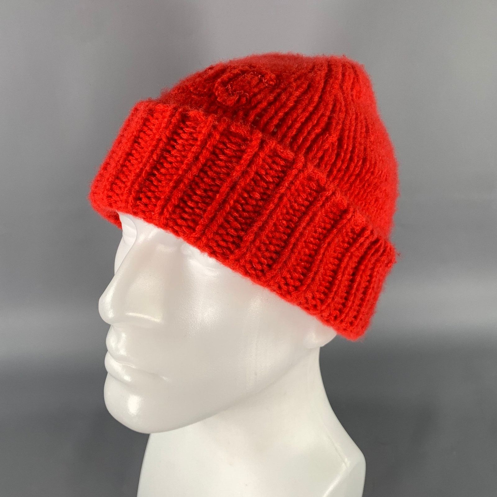 Celine CELINE Size One Size Red Cashmere Size ONE SIZE - 3 Thumbnail