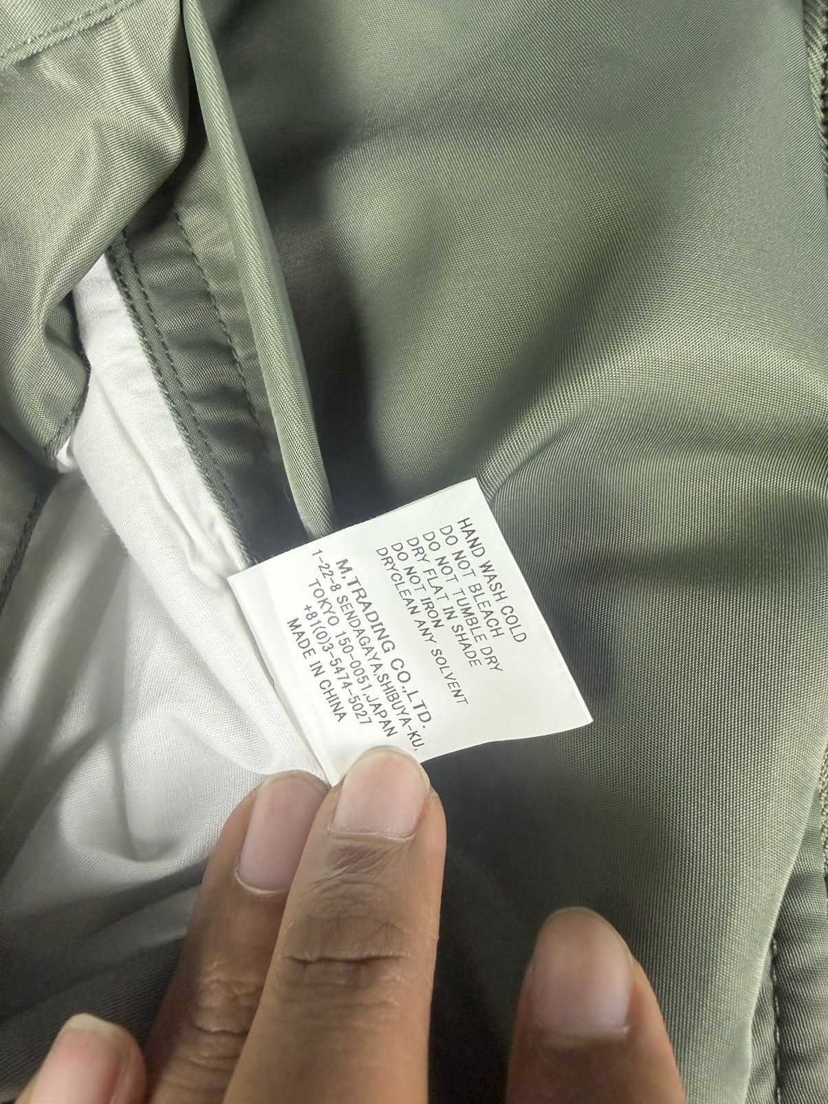 Vintage Limited Edition Subciety Ma-1 Flight Reversible Jacket Size US L / EU 52-54 / 3 - 9 Thumbnail