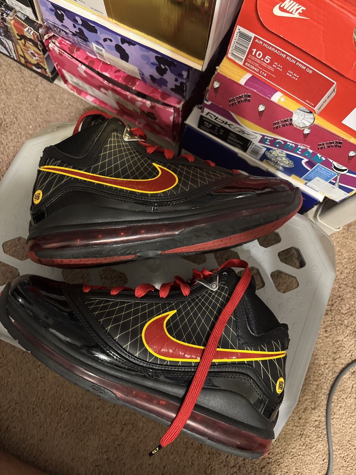 Nike Nike LeBron 7 Fairfax size 10 Size US 10 / EU 43 - 7 Thumbnail