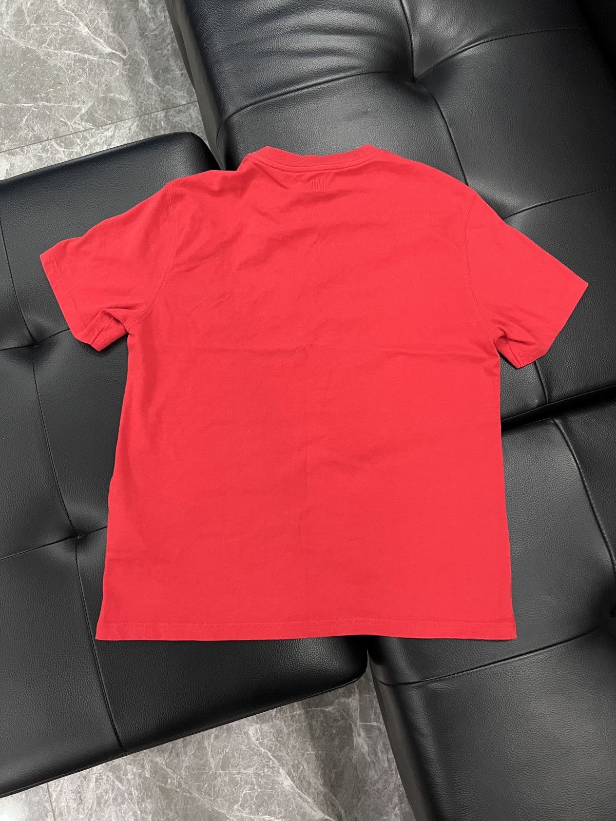 AMI Ami Paris COEURSACRE Embroidered T-Shirt Size US S / EU 44-46 / 1 - 2 Thumbnail