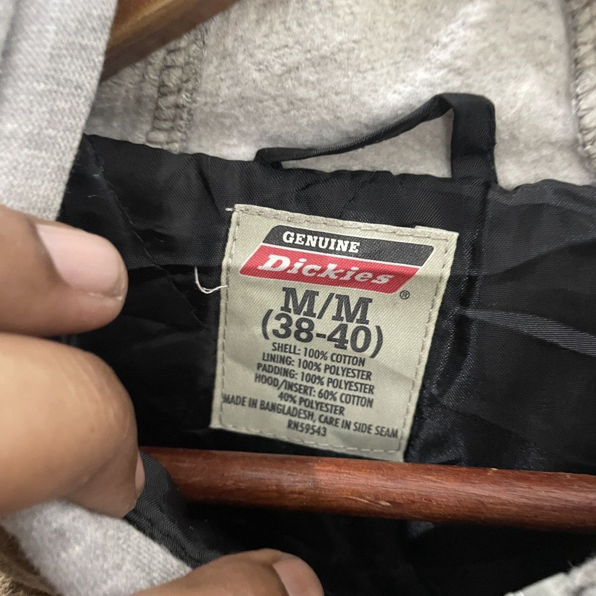 Dickies Vintage Dickies Distressed Hoodies Jacket Size US L / EU 52-54 / 3 - 5 Thumbnail