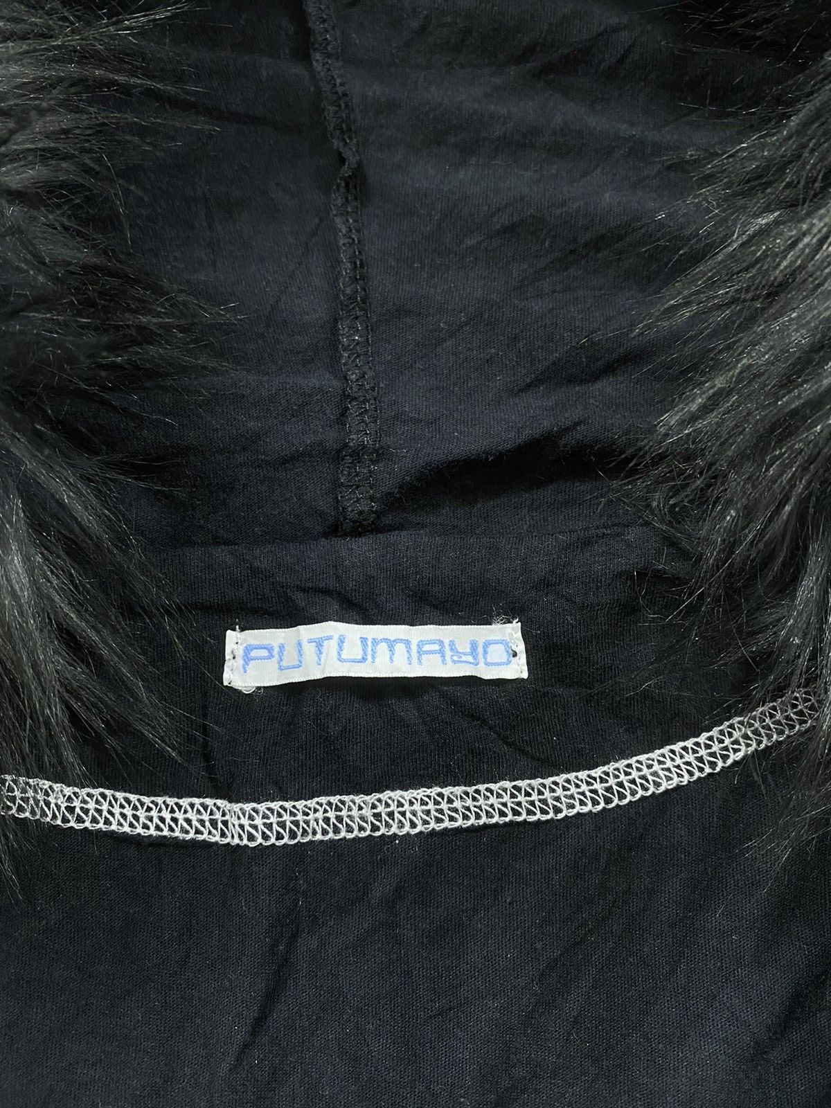 Japanese Brand gothic skull Putumayo fur hoodie shortsleeve ifsix lgb style Size US S / EU 44-46 / 1 - 6 Thumbnail