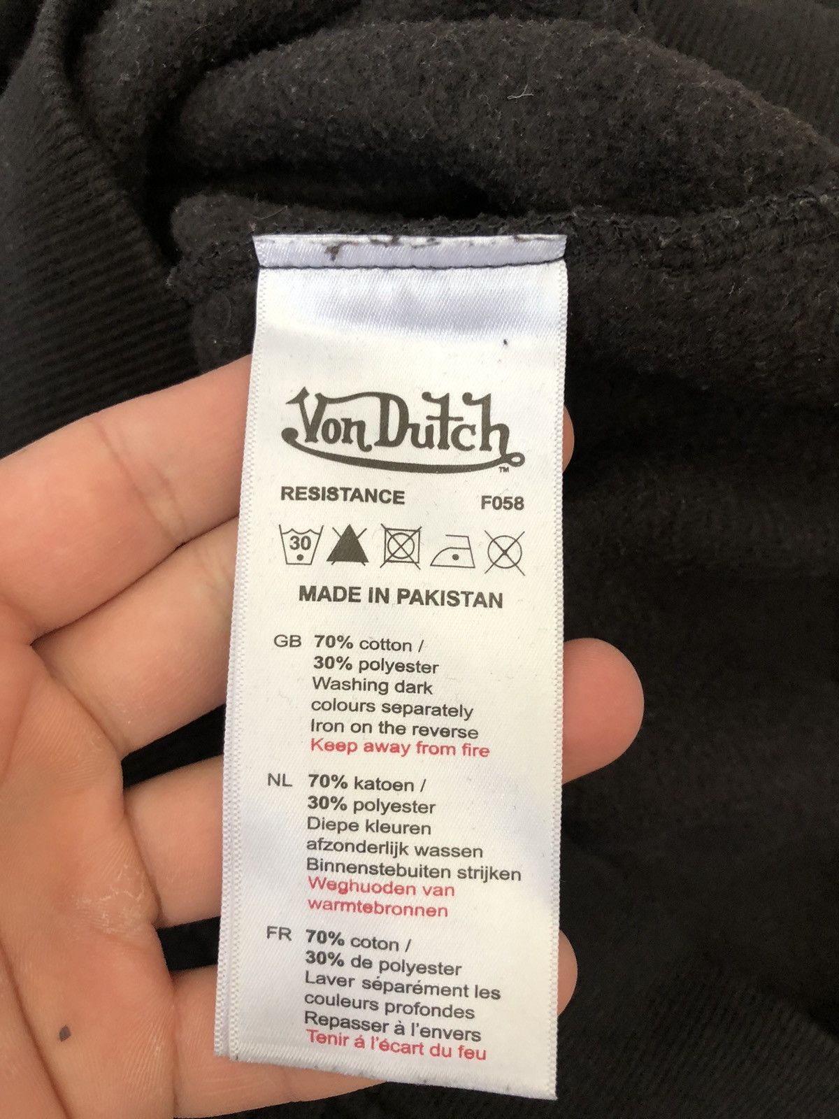 Von Dutch Vintage Von Dutch Y2K Big Logo Hoodie Size US M / EU 48-50 / 2 - 8 Thumbnail