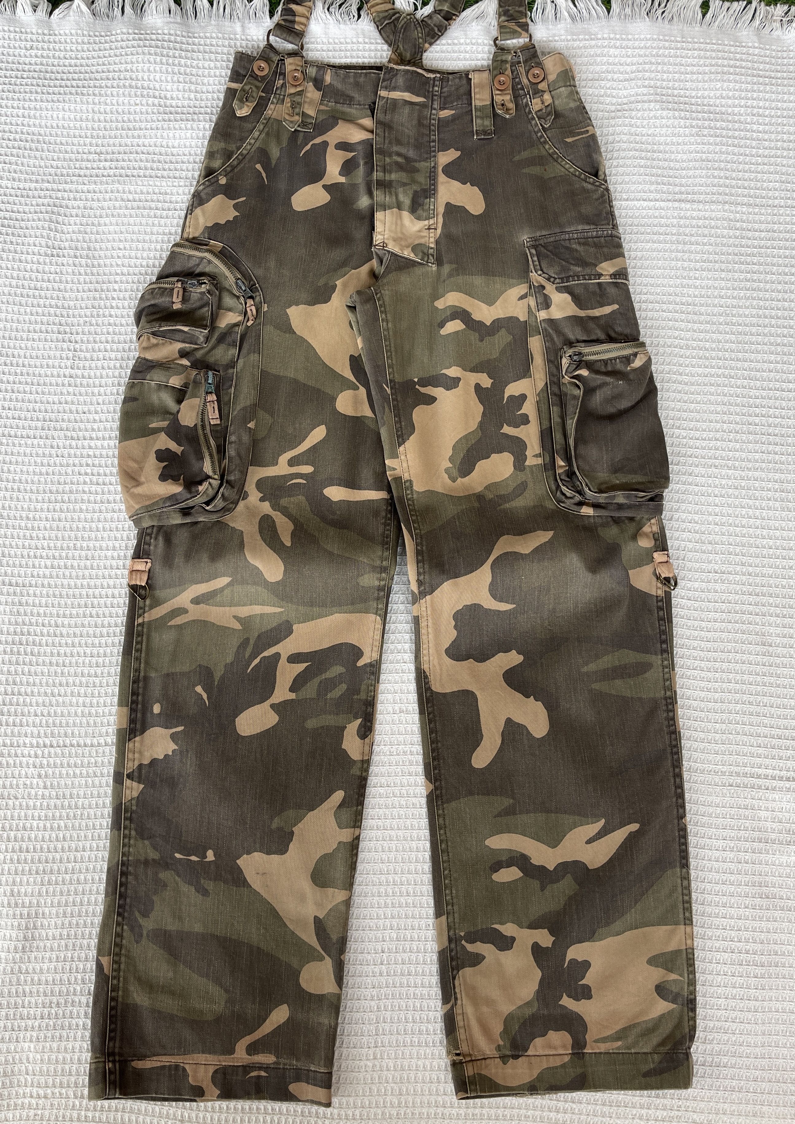 GOA Vintage’90s🔥GOA🔥Camo Bondage Cargo Pants Size US 30 / EU 46 - 2 Thumbnail
