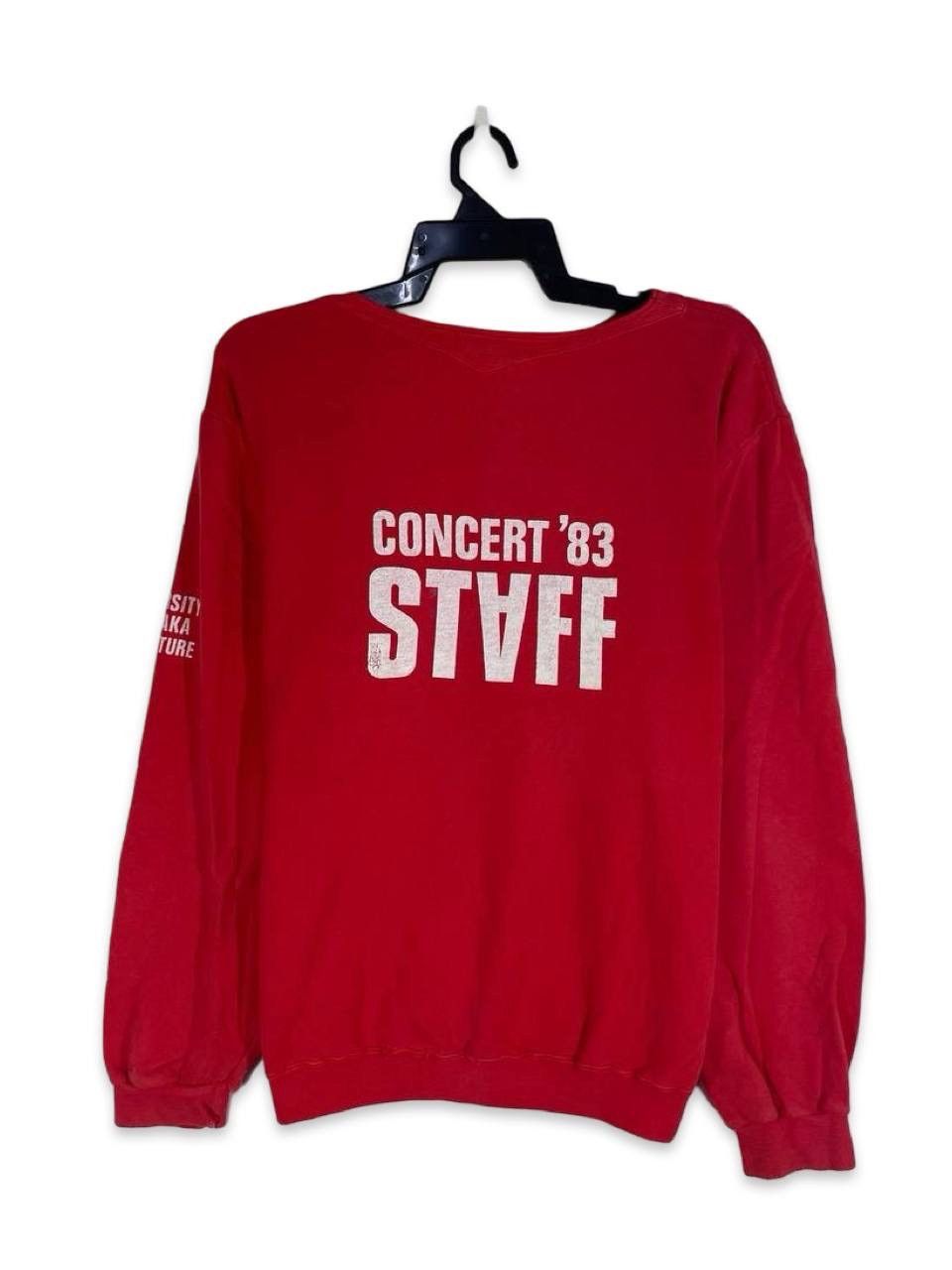 Other Vintage 80s 1983 music scene concert staff sweatshirt L Size US L / EU 52-54 / 3 - 3 Thumbnail