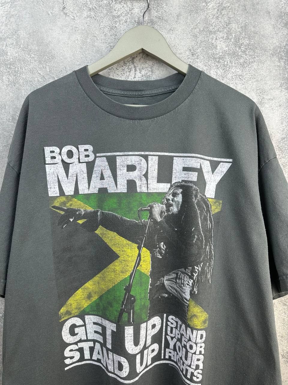 Bob Marley Bob Marley “Get Up Stand Up” T-Shirt Gray 2014 Zion Jamaica Size US XXL / EU 58 / 5 - 4 Thumbnail