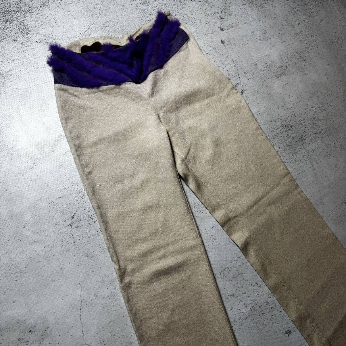 Versace luxury versace wool pants very rare Size 28" / US 6 / IT 42 - 2 Thumbnail