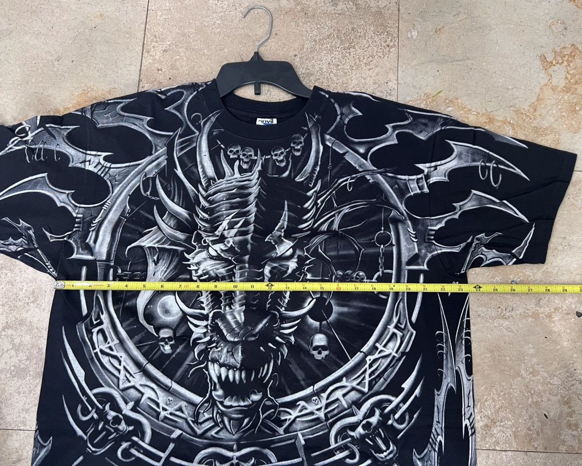Liquid Blue 2008 Liquid Blue AOP Dragon Tee - Anvil Tag Size XL Size US XL / EU 56 / 4 - 7 Thumbnail
