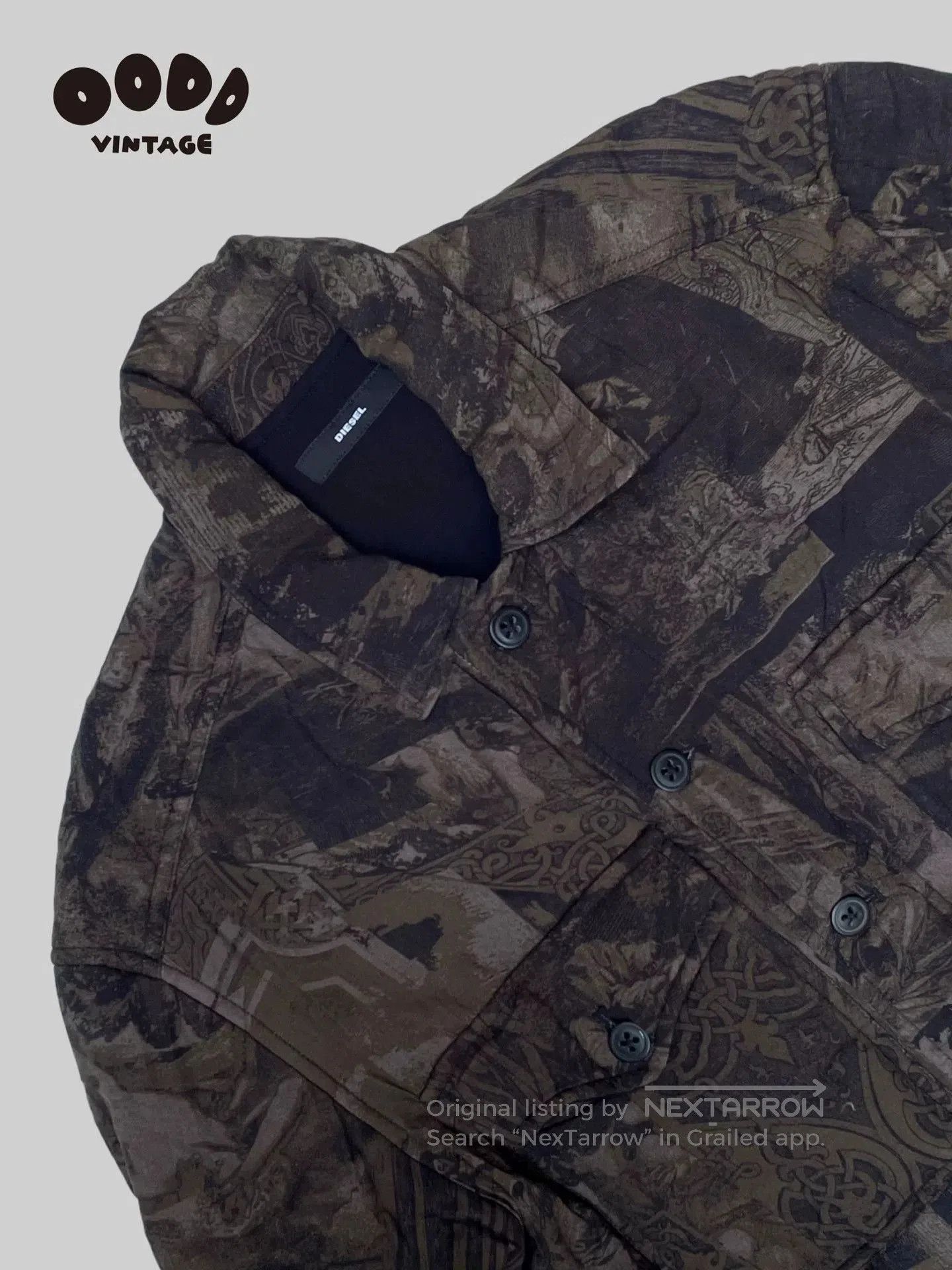 Diesel Diesel Lo-Fi Style Cotton Jacket. Size US M / EU 48-50 / 2 - 3 Thumbnail