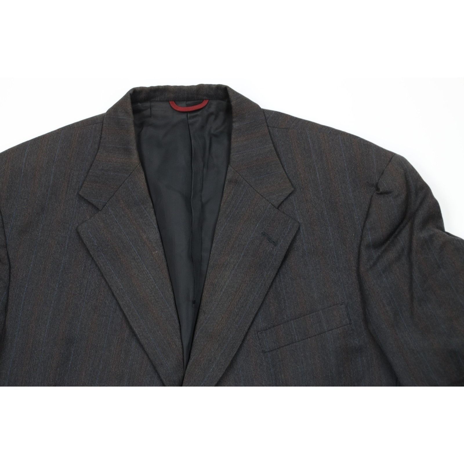 Vintage Vintage 90s Streetwear Distressed 2 Piece Suit Wedding Size 46R - 3 Thumbnail
