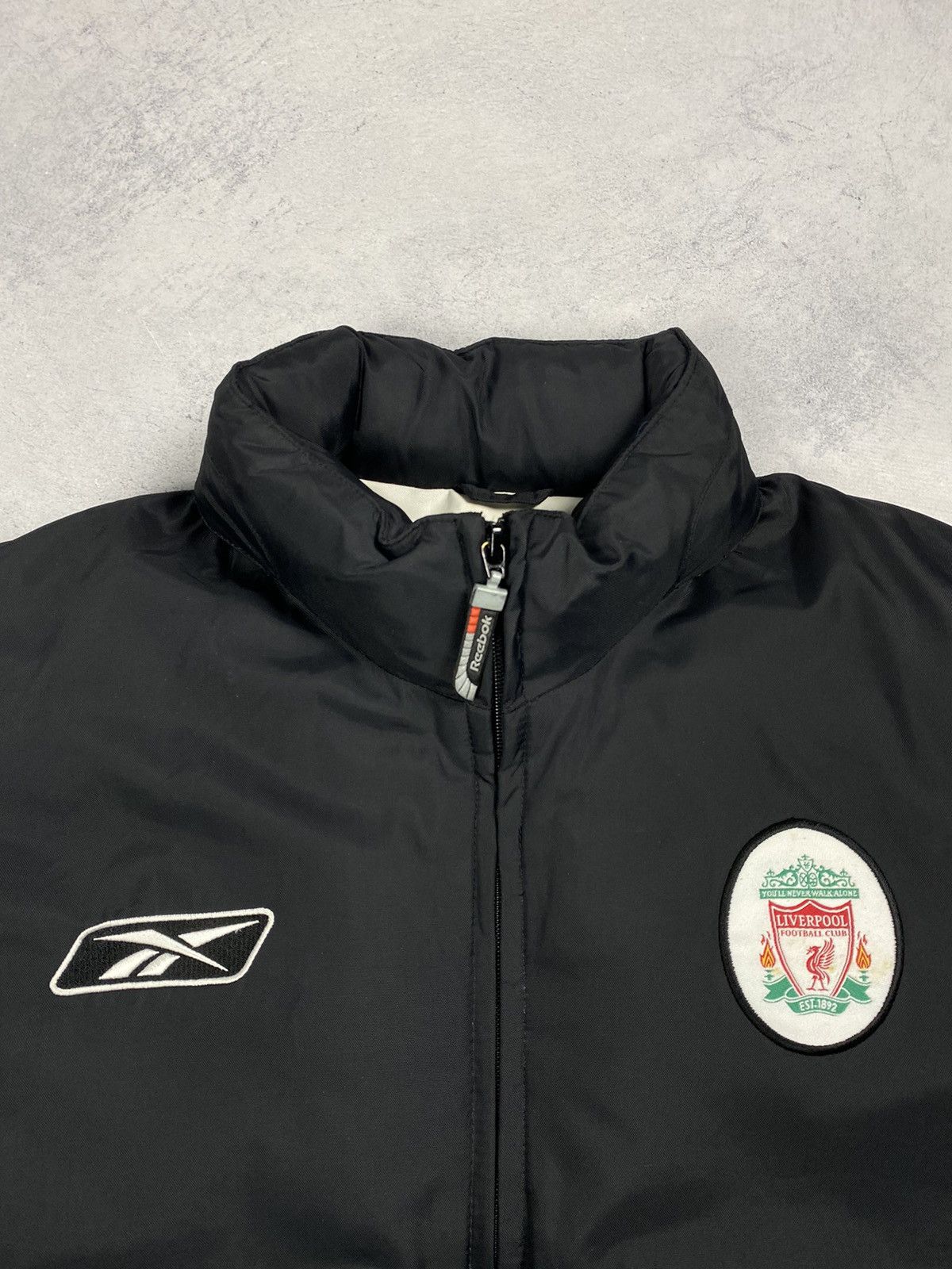 Reebok Vintage 90s Reebok Liverpool Bench Football Coat Jacket Size US XS / EU 42 / 0 - 17 Thumbnail