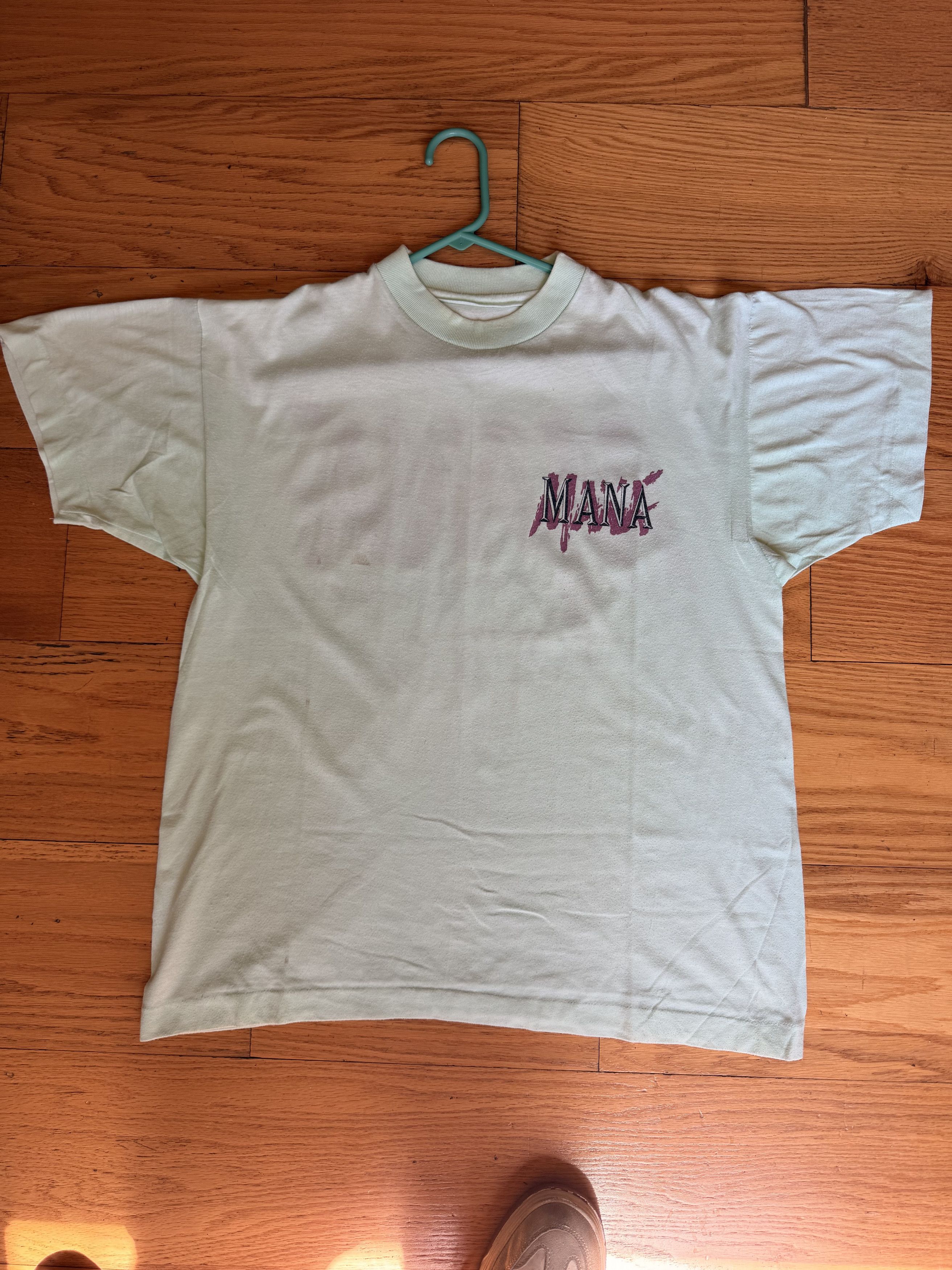 Vintage Mana Donde Jugaran Los Ninos Tour 93 Single Stitch Size US M / EU 48-50 / 2 - 1 Thumbnail