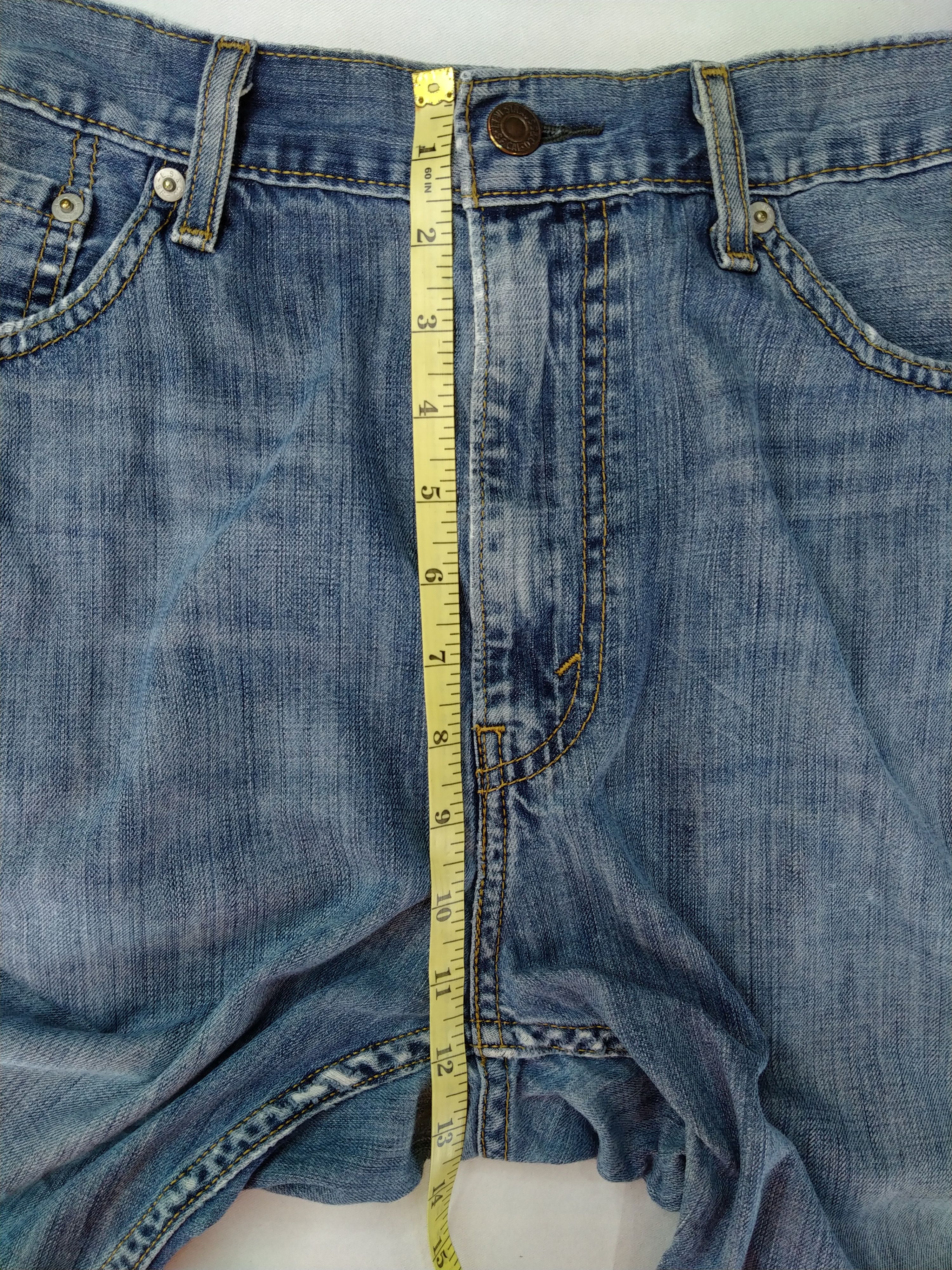 Levi's Blue Levi's 505 Distressed Denim 37 x 30 -JN127 Size US 37 - 5 Thumbnail