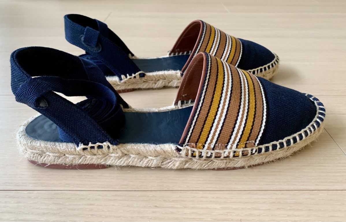 Loro Piana Loro Piana Women’s Espadrilles Navy with Stripes EU39 Size US 9 / IT 39 - 12 Thumbnail