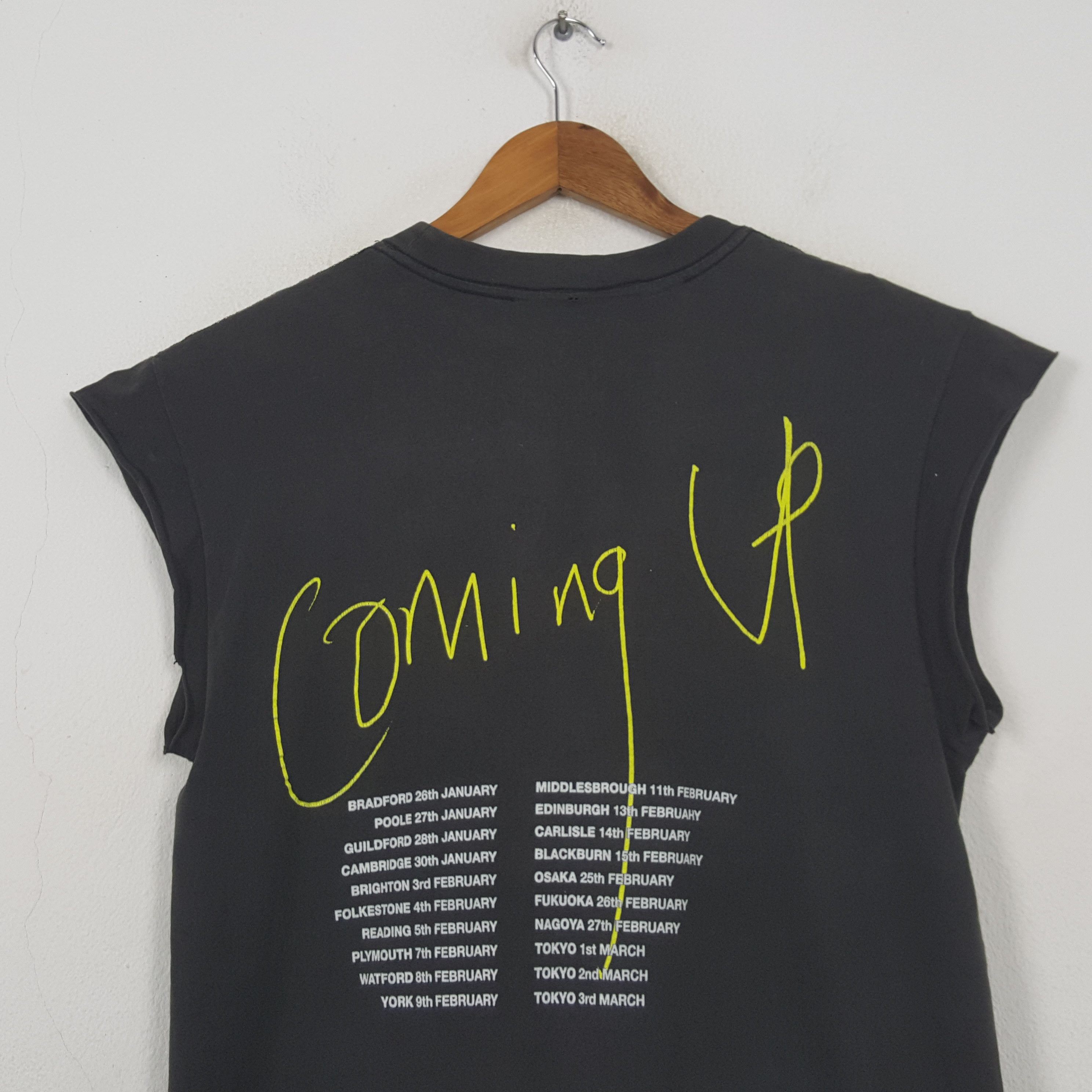 Band Tees Vintage Suede Coming Up English Rock Band Sleeves 32 Size US M / EU 48-50 / 2 - 4 Thumbnail