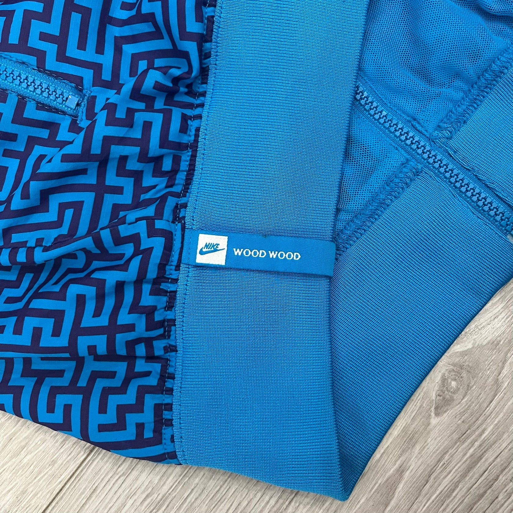 Nike Nike Wood Wood CoLab “Labyrinth” Split Windbreaker Size US M / EU 48-50 / 2 - 8 Thumbnail