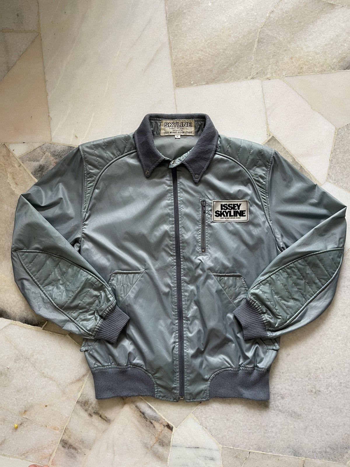 Issey Miyake 80s Issey Miyake Skyline Light Jacket Size US M / EU 48-50 / 2 - 12 Thumbnail