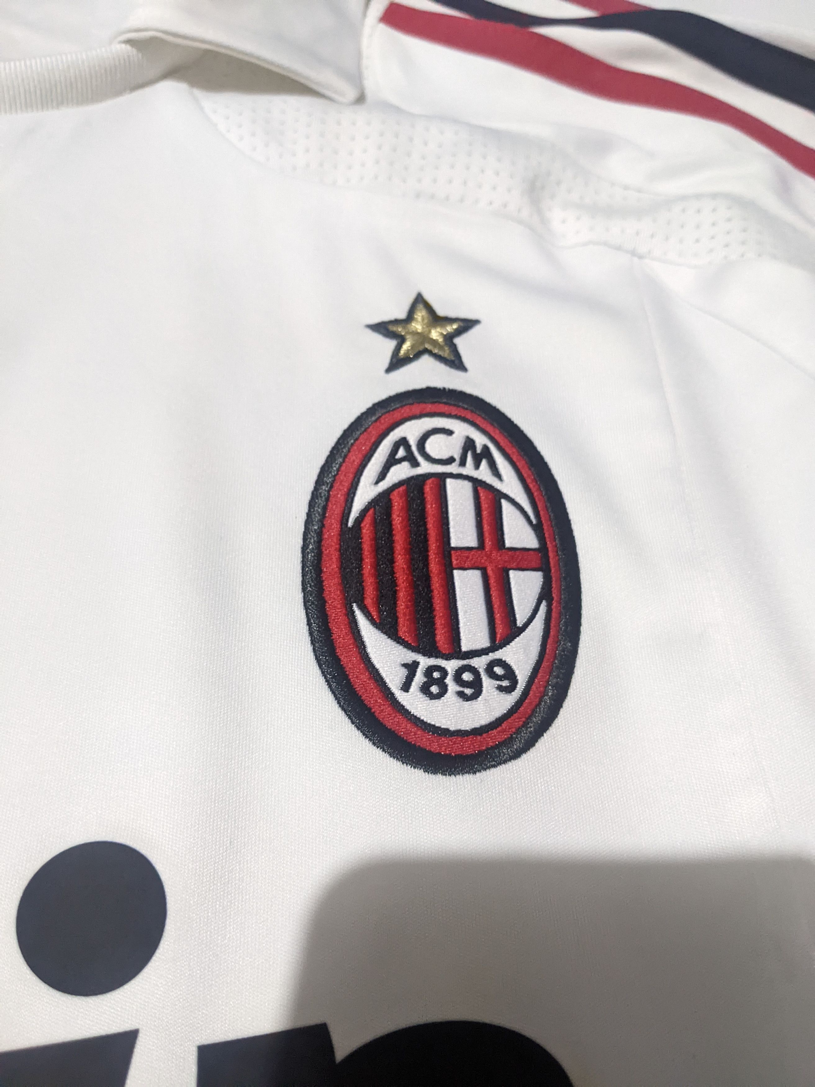 Adidas AC Milan 2007 away Jersey Kaka football shirt Size US M / EU 48-50 / 2 - 4 Thumbnail
