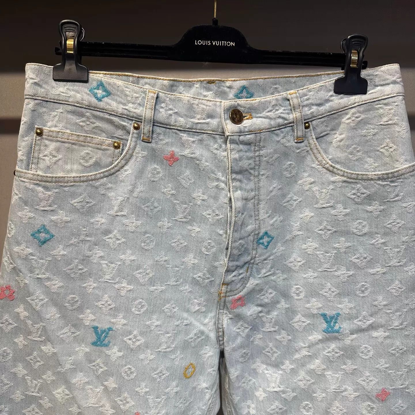 Louis Vuitton Louis Vuitton x Tyler Floral Print Jeans 30 Size 30" / US 8 / IT 44 - 2 Thumbnail