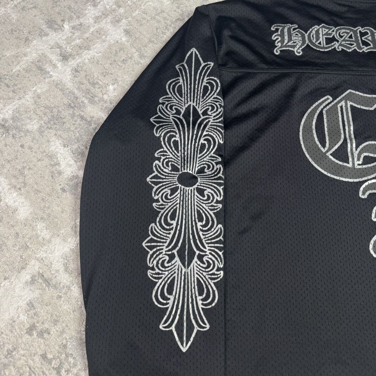 Chrome Hearts Mesh stadium floral long sleeve jersey Size US M / EU 48-50 / 2 - 6 Thumbnail