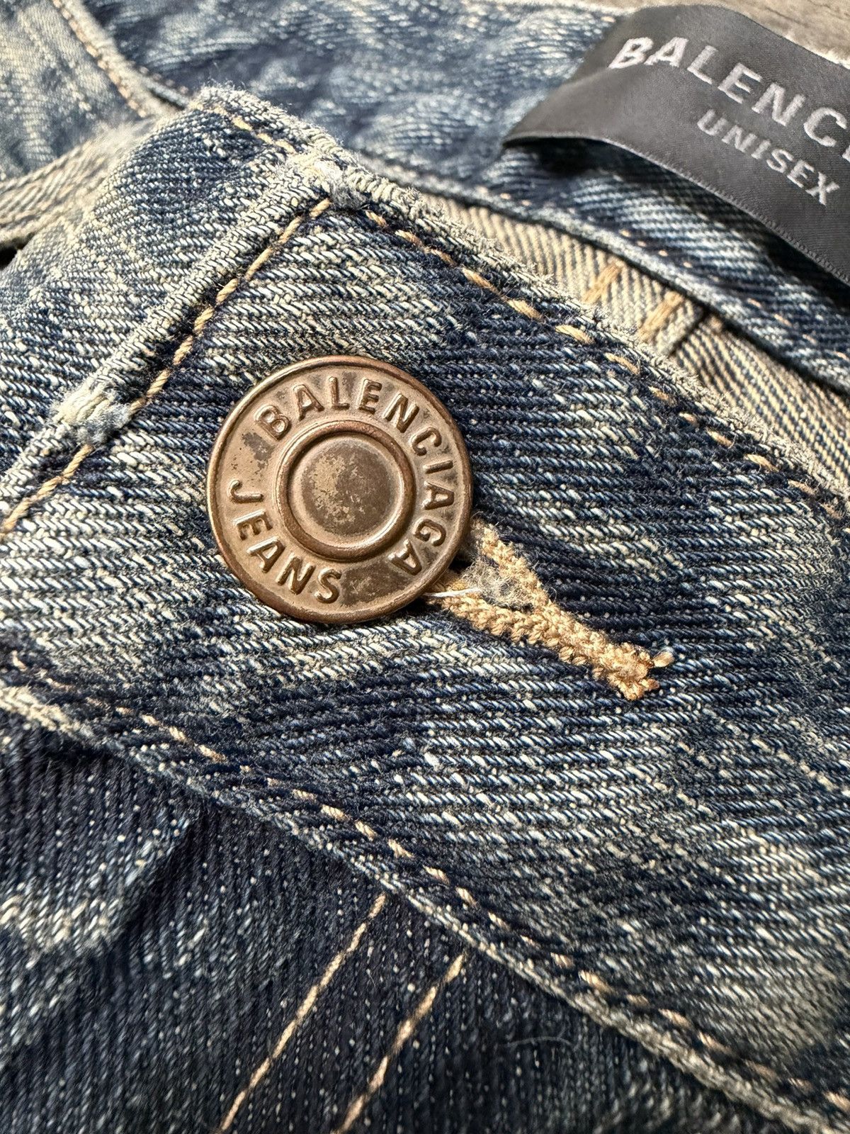 Balenciaga Balenciaga FW23 Italian Ring Flared Denim Size US 32 / EU 48 - 3 Thumbnail