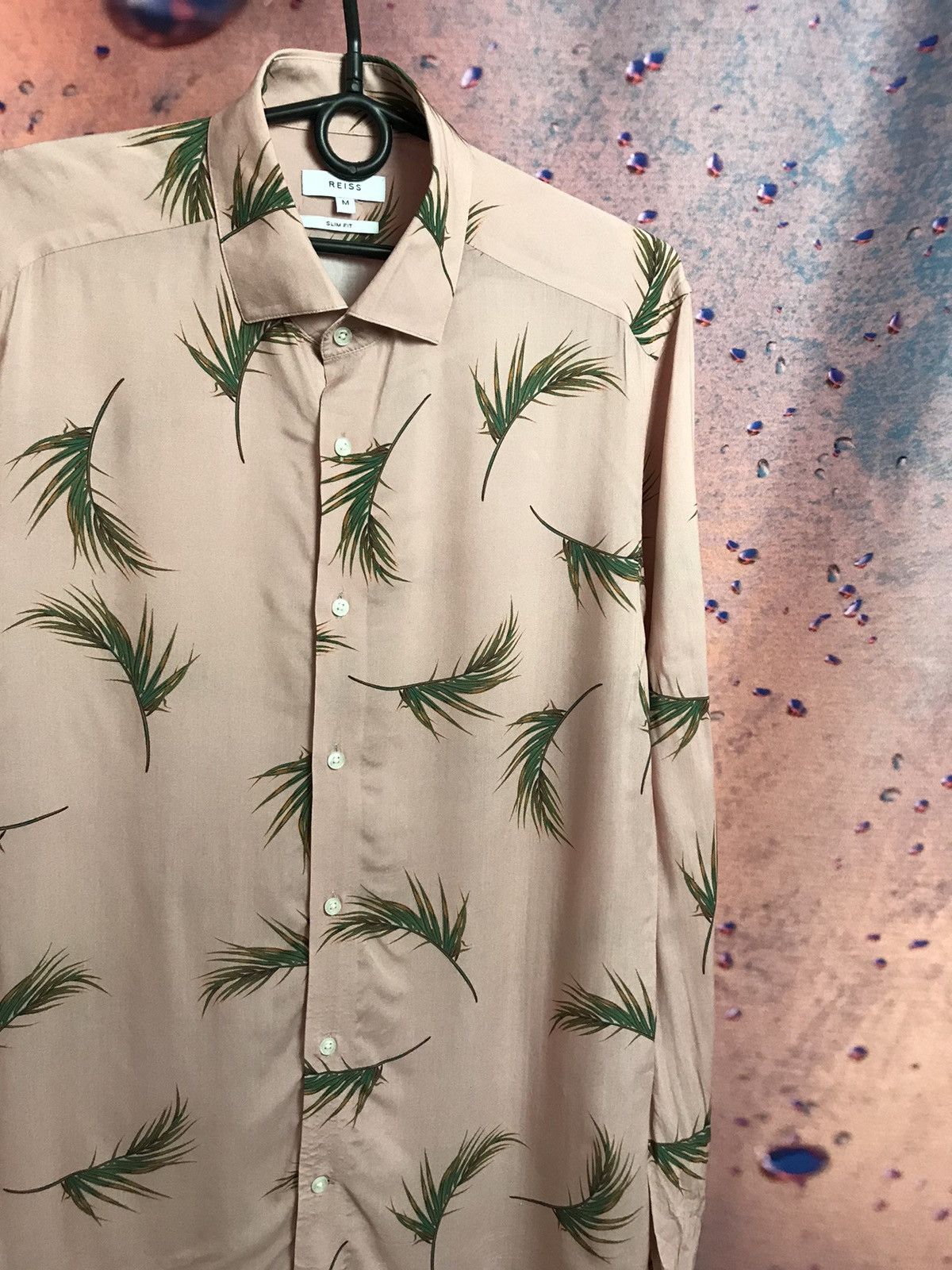 Reiss Reiss luxury streetwear flowers shirt Size US M / EU 48-50 / 2 - 1 Thumbnail