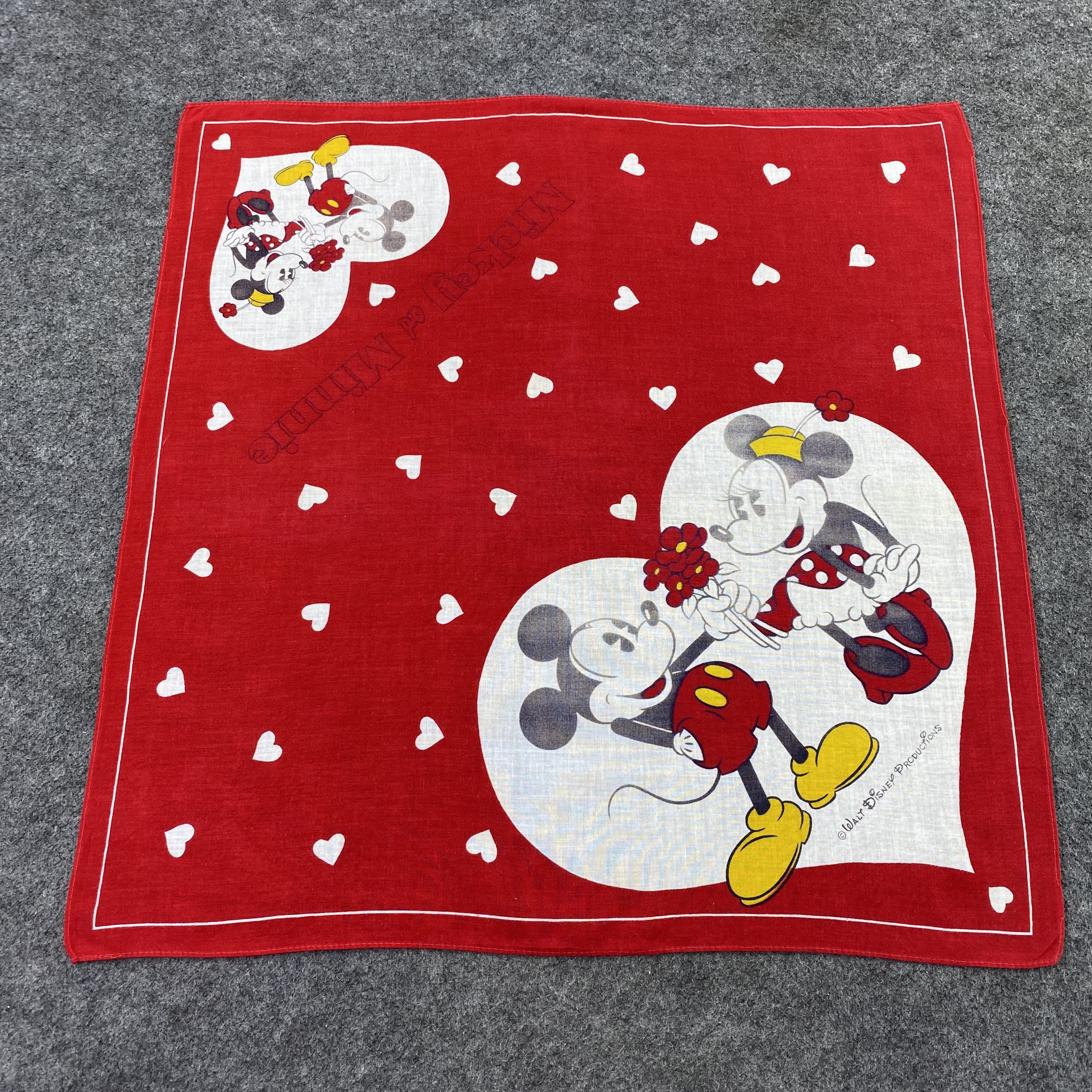Anime Disney Handkerchief Cartoon Mickey mouse-B1420 Size ONE SIZE - 1 Thumbnail