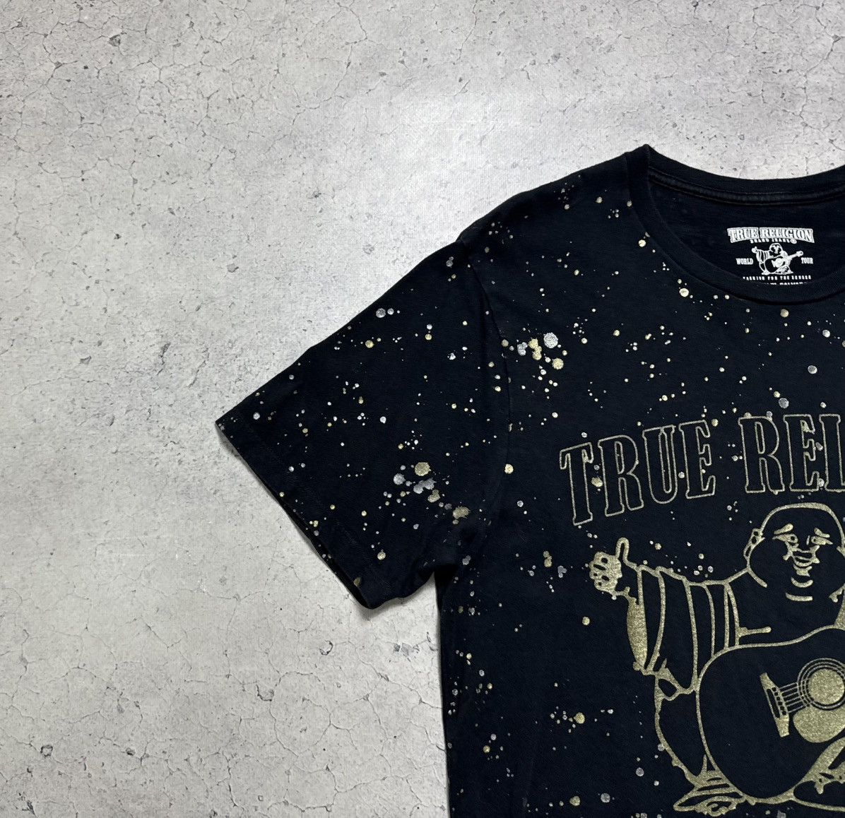 True Religion True Religion Buddha Big Logo Print T-Shirt Size M Size US M / EU 48-50 / 2 - 4 Thumbnail
