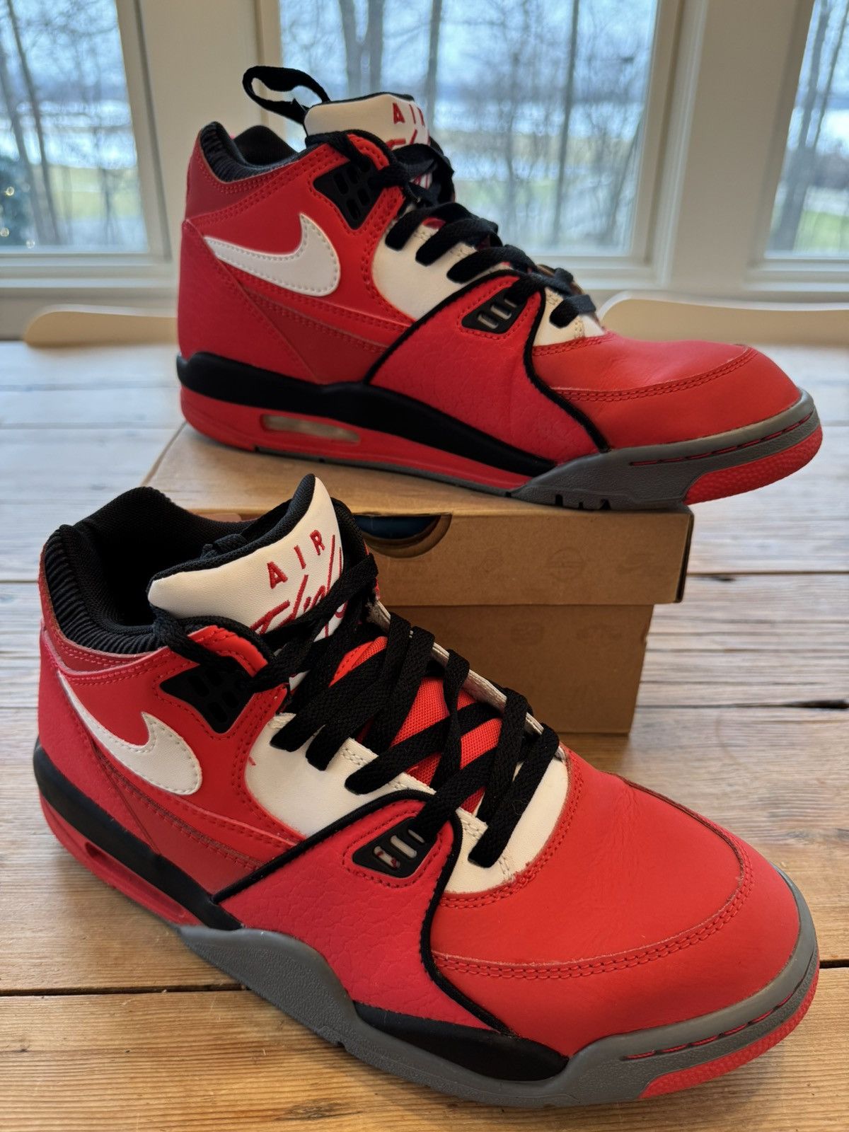 Nike Nike Air Flight 89 Hyper Red Size US 10.5 / EU 43-44 - 4 Thumbnail