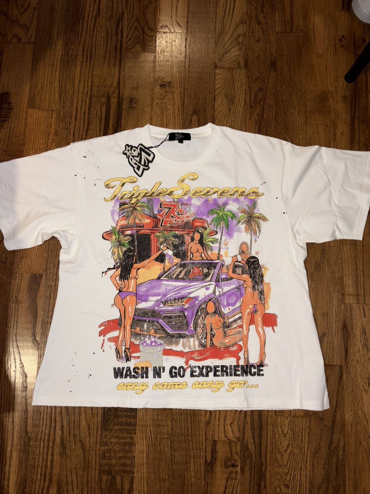TRIPLE SEVENS Triple Sevens Wash Tee Size US L / EU 52-54 / 3 - 1 Thumbnail
