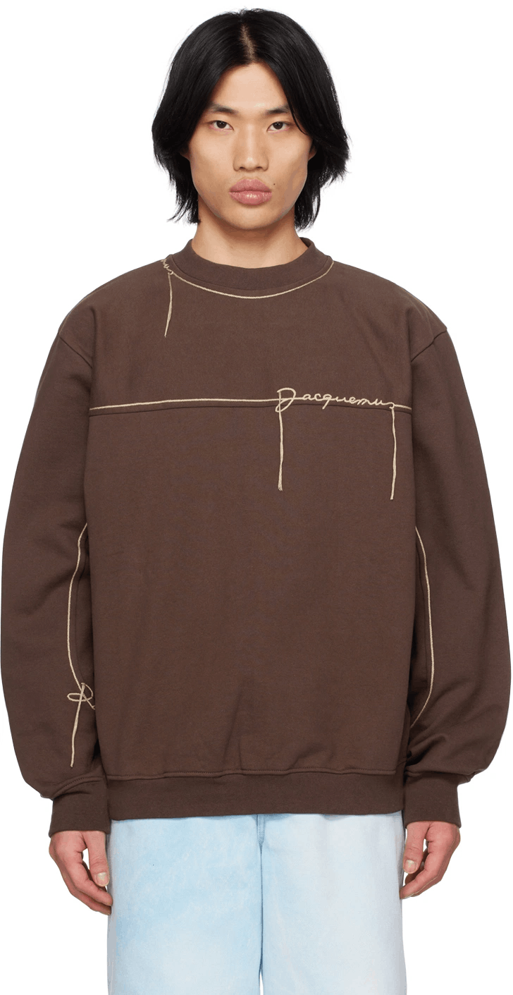 Jacquemus JACQUEMUS Le Sweatshirt Fio Size US XS / EU 42 / 0 - 1 Thumbnail