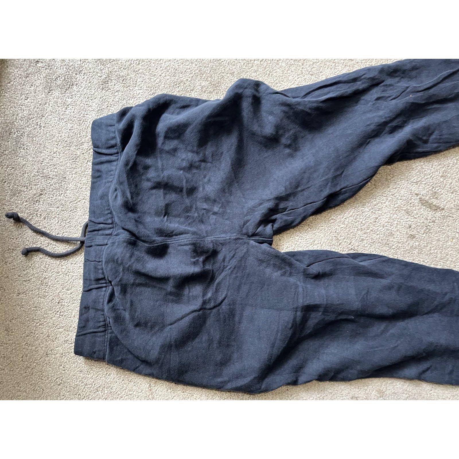 Abercrombie & Fitch Abercrombie & Fitch Sweatpants Lounge Pants Size S Navy Blue Logo Green Women XS? Size 28" / US 6 / IT 42 - 4 Thumbnail