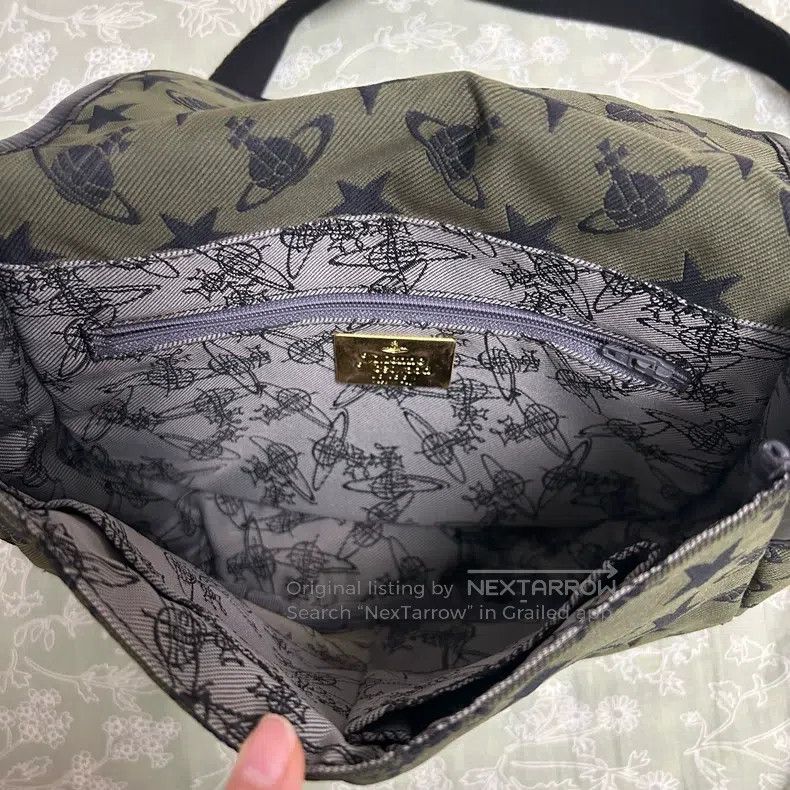 Vivienne Westwood Vivienne Westwood size os Vintage military green star Satur Size ONE SIZE - 6 Thumbnail