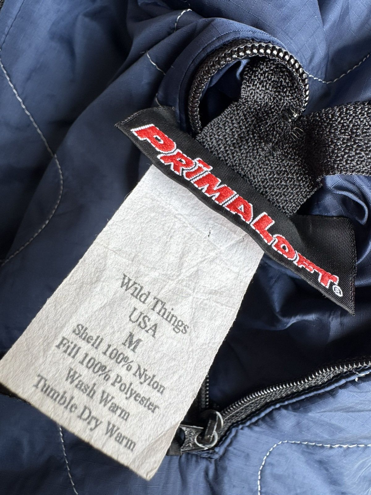 Wild Things VERY RARE VINTAGE JACKET WILD THINGS QUILTED PRIMALOFT Size US M / EU 48-50 / 2 - 6 Thumbnail