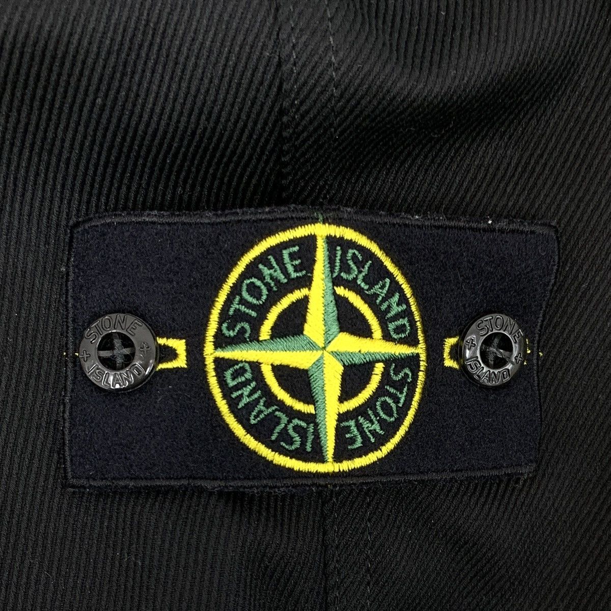 Stone Island Stone Island Black Compass Logo Cotton Casual Pants K26WX Size US 31 - 6 Thumbnail