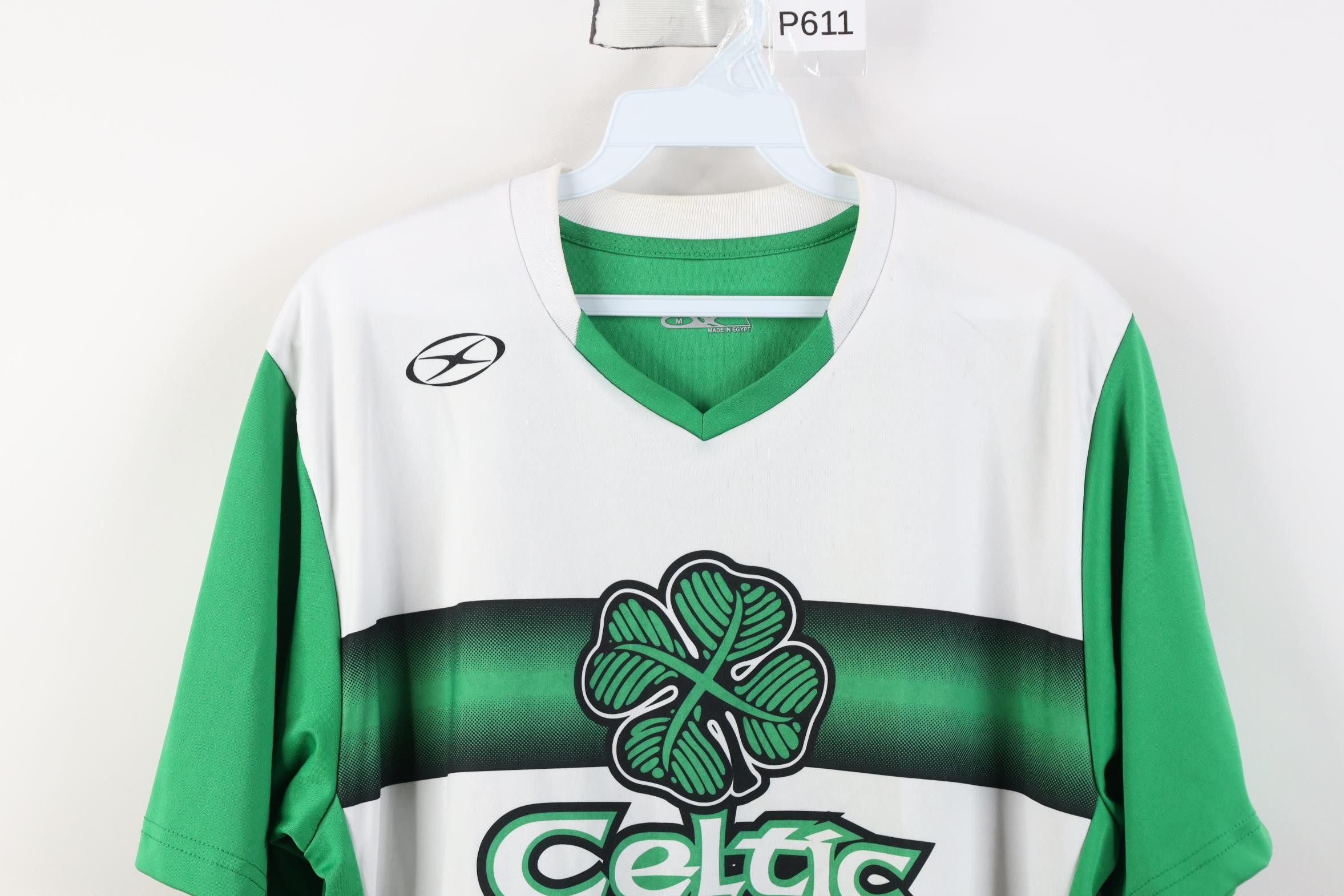 Vintage Vintage Celtic FC Football Soccer Jersey Striped Green Size US M / EU 48-50 / 2 - 2 Thumbnail
