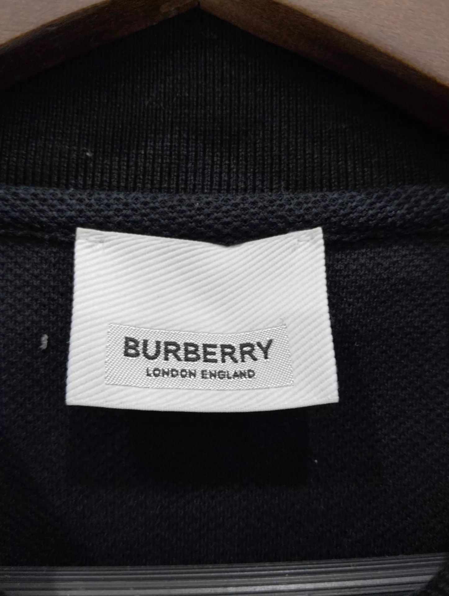 Burberry Burberry Black Block Logo Polo Shirt M Size US M / EU 48-50 / 2 - 4 Thumbnail