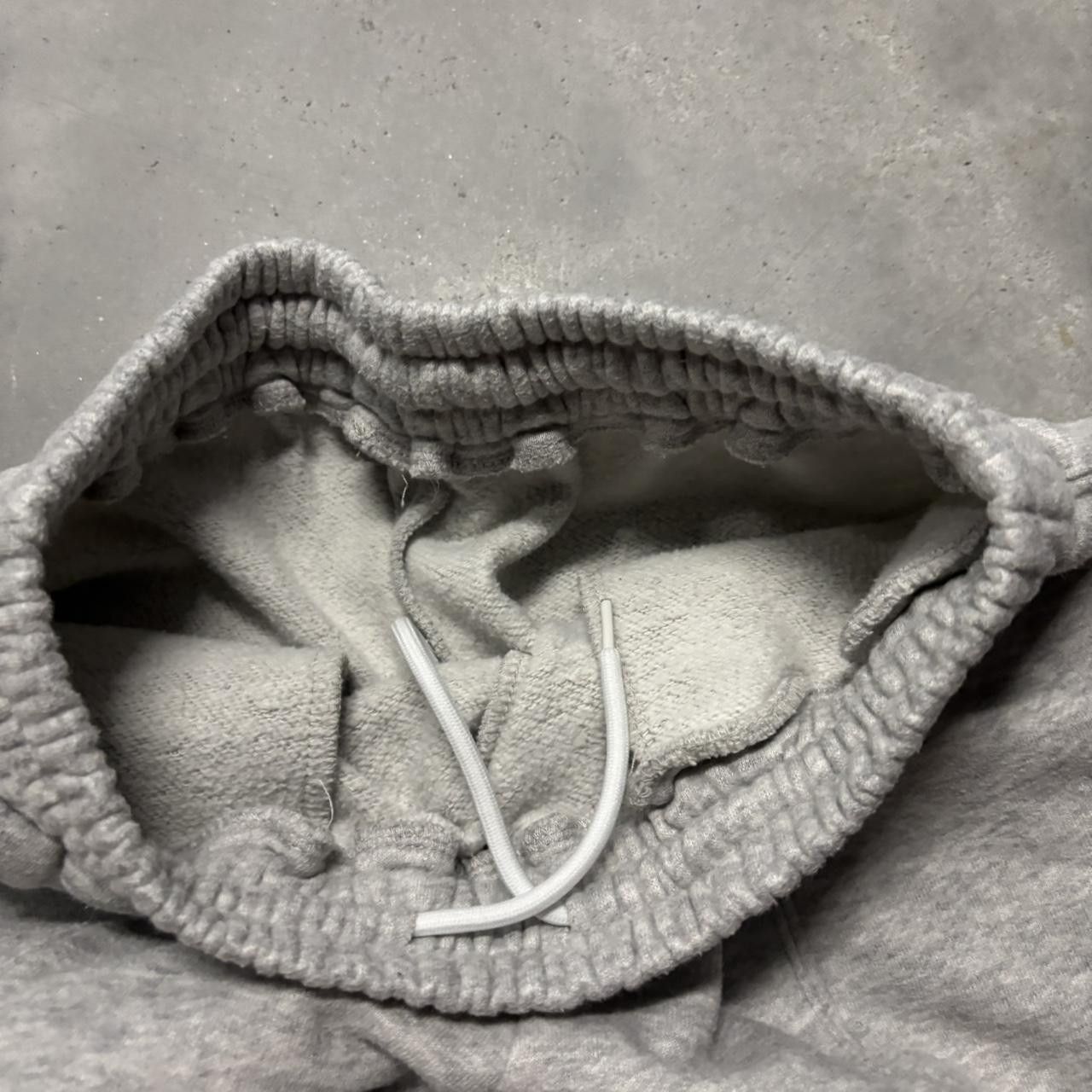 Japanese Brand × Vintage Crazy Vintage Y2K/2000s Light Grey Essential Swetapants! Size US 28 / EU 44 - 6 Thumbnail