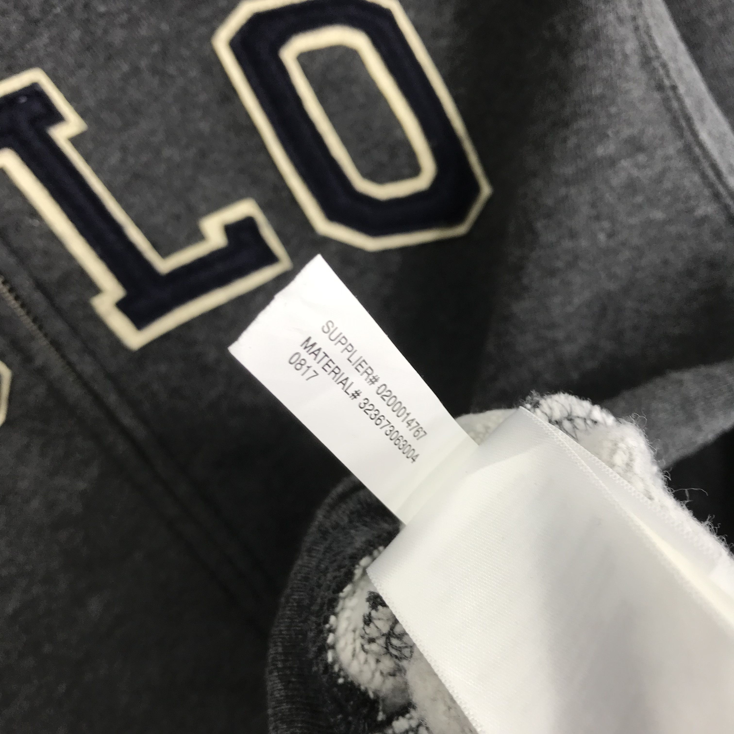 Polo Ralph Lauren Vintage Polo Ralph Lauren Spell Out Big Logo Polo Hoodie Size US M / EU 48-50 / 2 - 6 Thumbnail