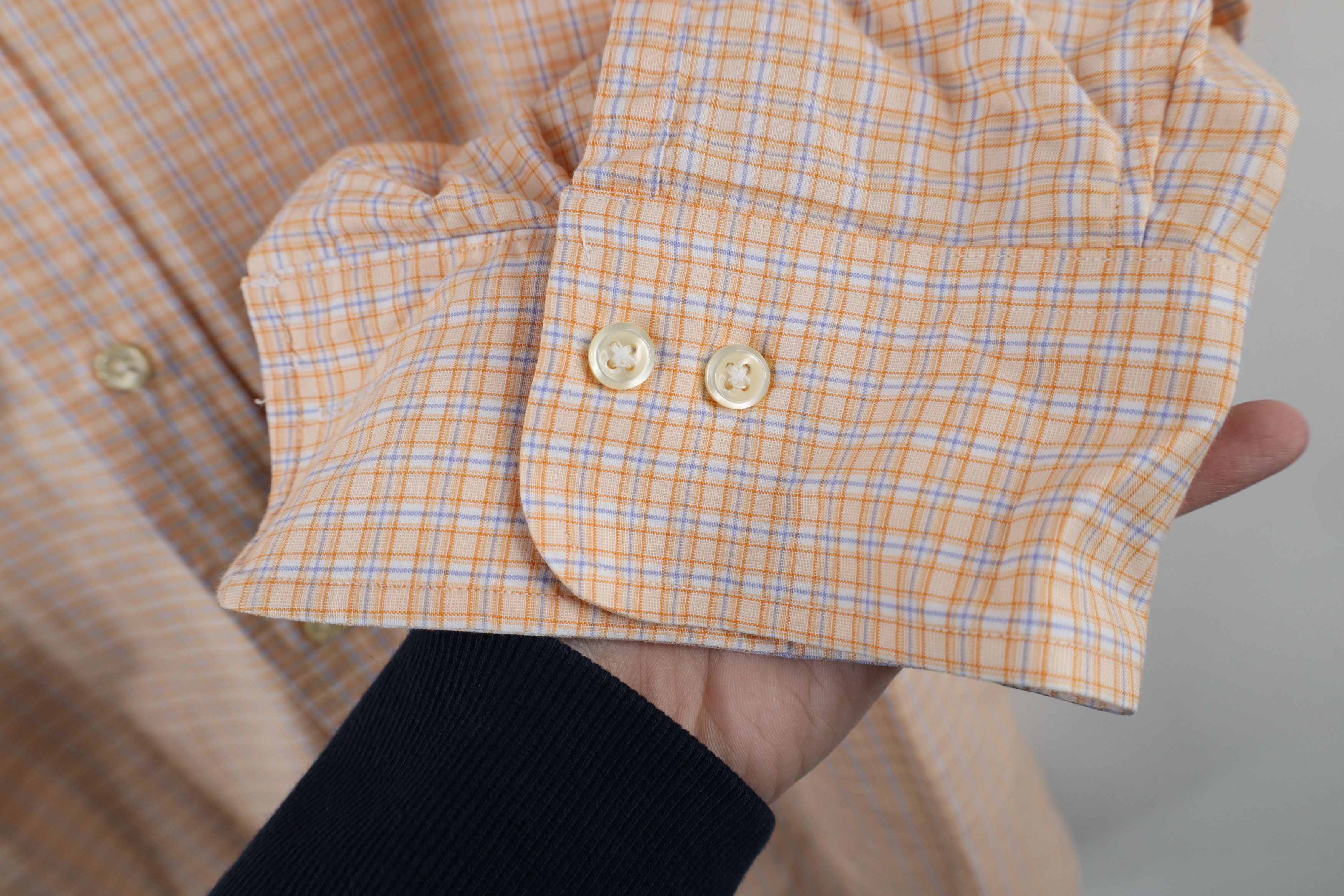 Ralph Lauren × Vintage Vintage Ralph Lauren Regent Custom Fit Collared Button Shirt Size US M / EU 48-50 / 2 - 8 Thumbnail
