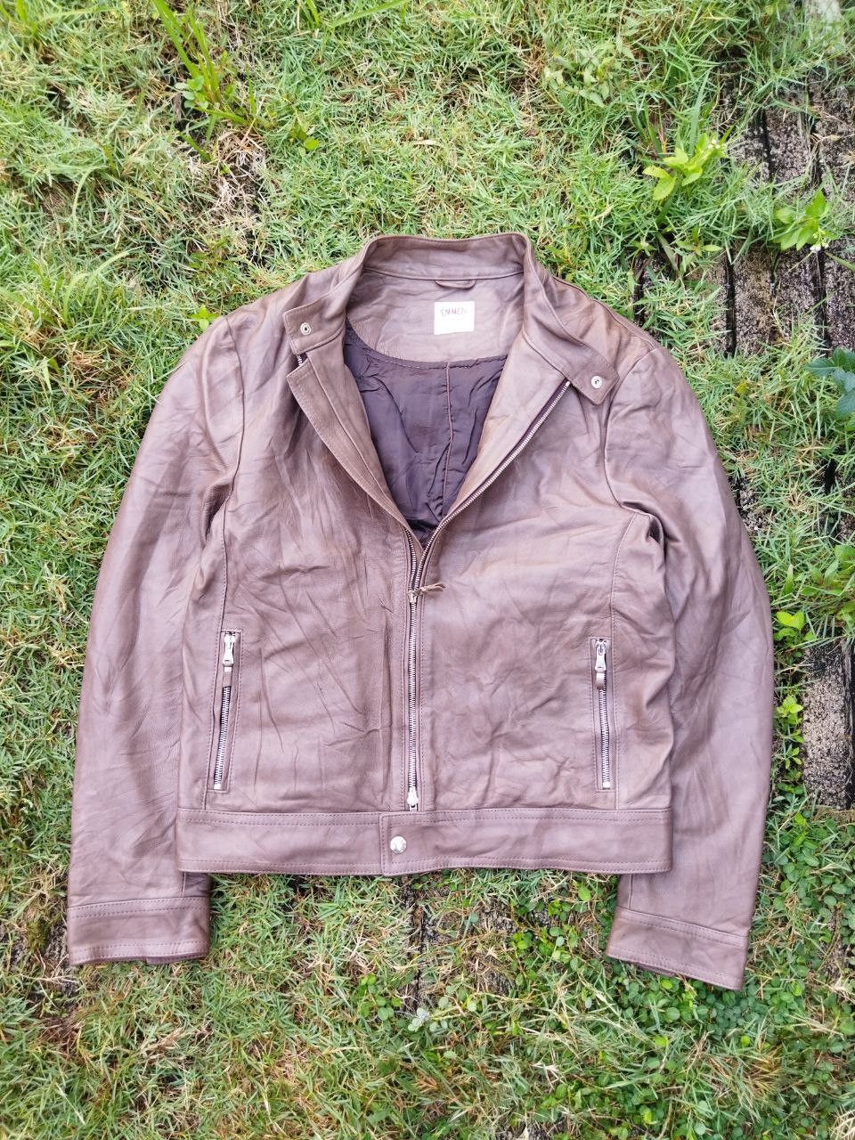 Genuine Leather Emmeti di Franco Lamb Skin Jacket Size US L / EU 52-54 / 3 - 4 Thumbnail