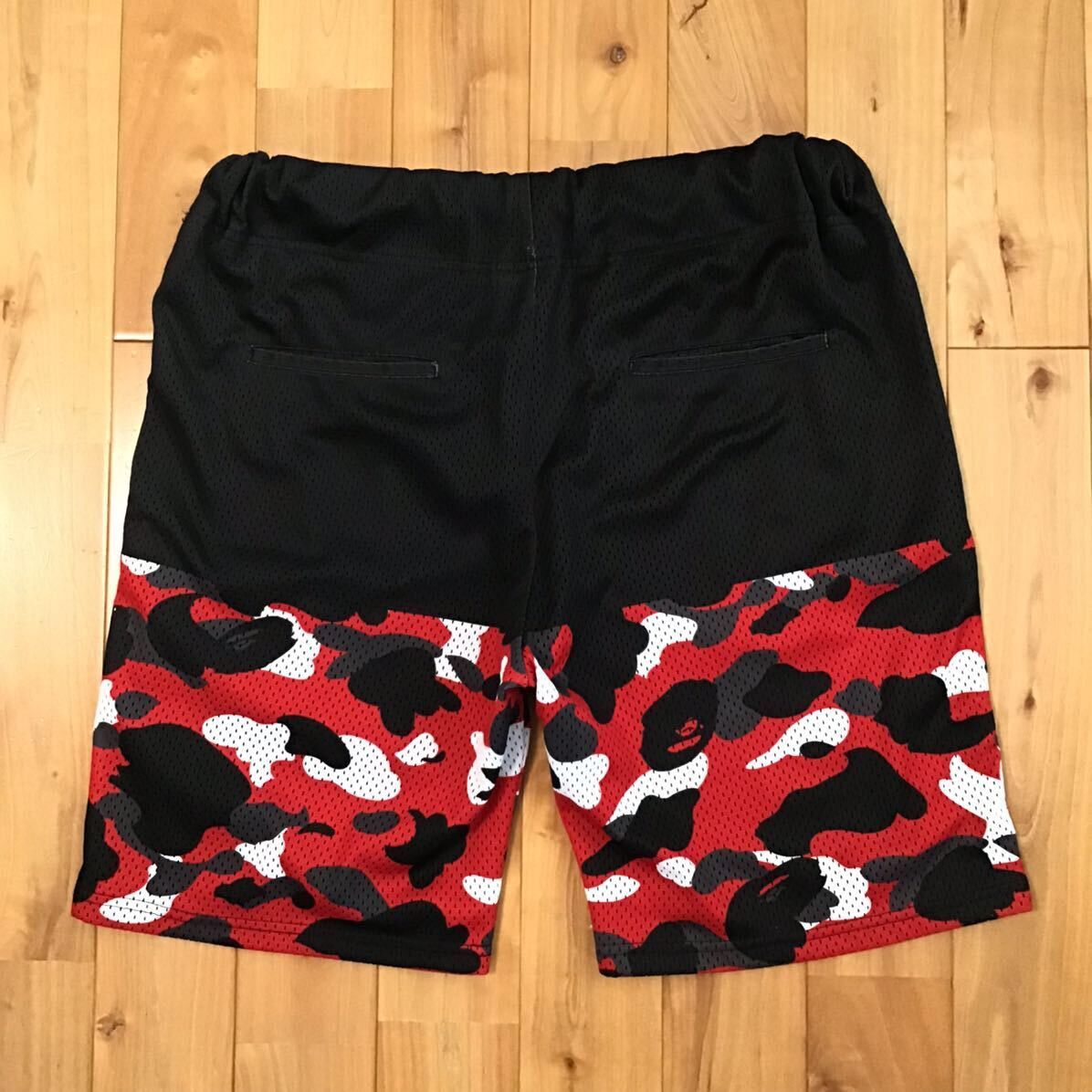 Bape BAPE Red camo Shorts a bathing ape ★size L Size US 34 / EU 50 - 3 Thumbnail