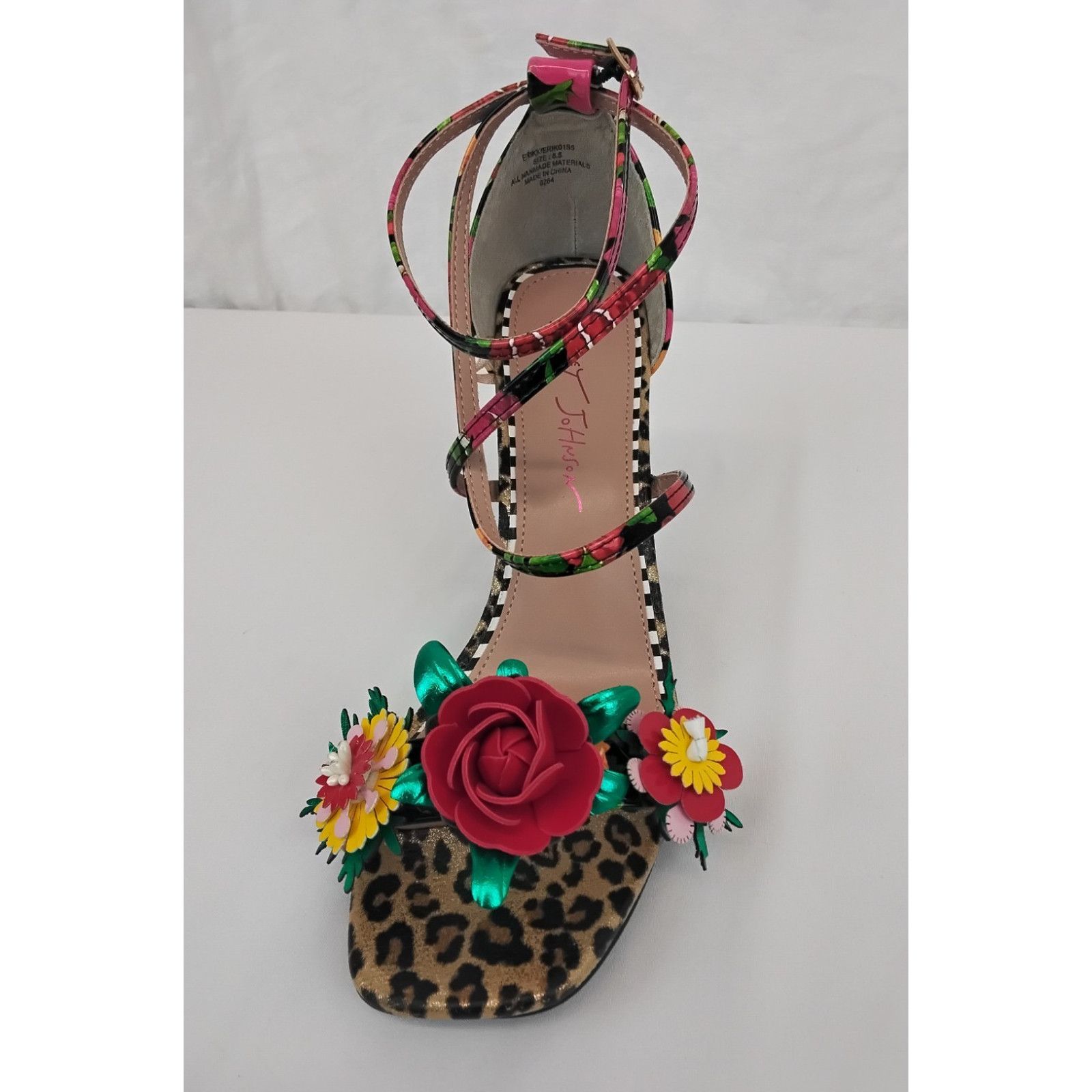 Betsey Johnson Betsey Johnson Erikk Strappy Heels Women's 8.5 Cheetah Print Size US 7 / IT 37 - 10 Thumbnail