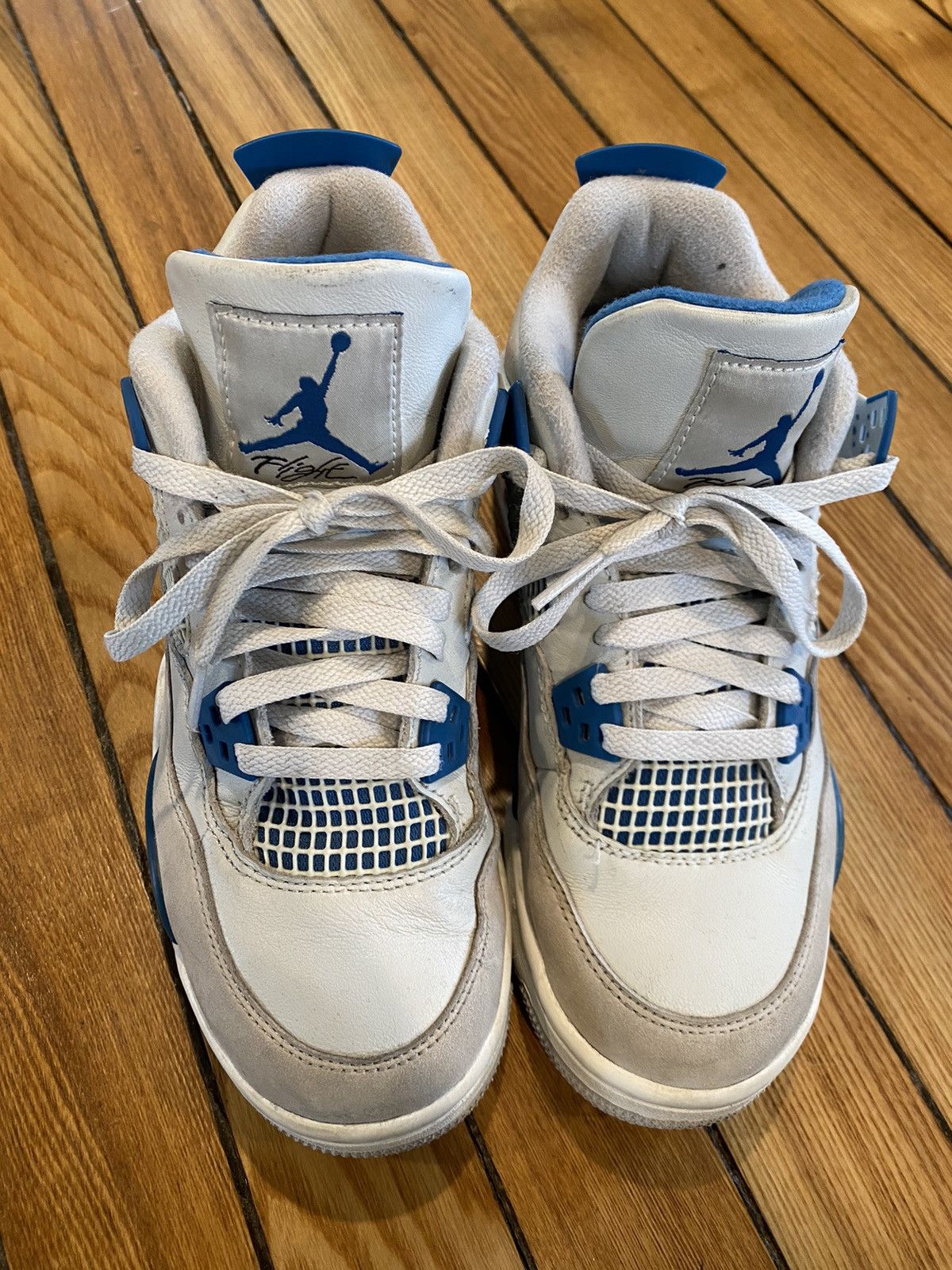 Jordan Brand × Nike 5.5Y 7W military blue Jordan 4 retro Size US 5.5 / EU 38 - 13 Thumbnail