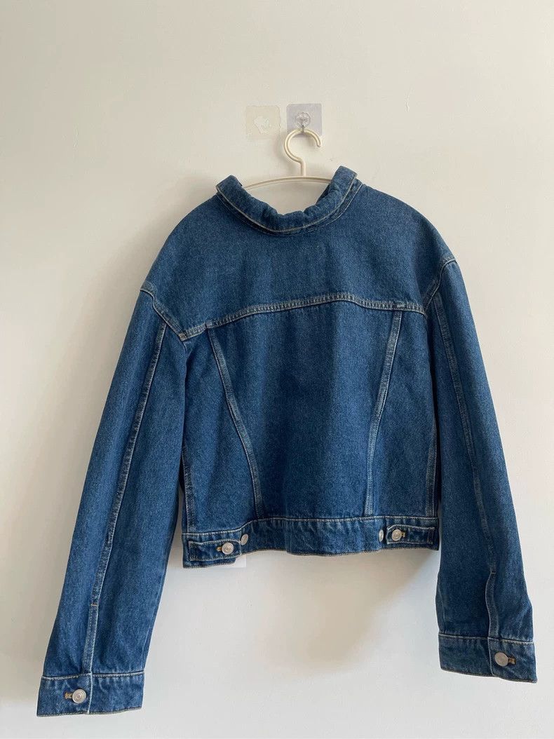Balenciaga Balenciaga size 36 Blue Denim Jacket Size S / US 4 / IT 40 - 2 Thumbnail